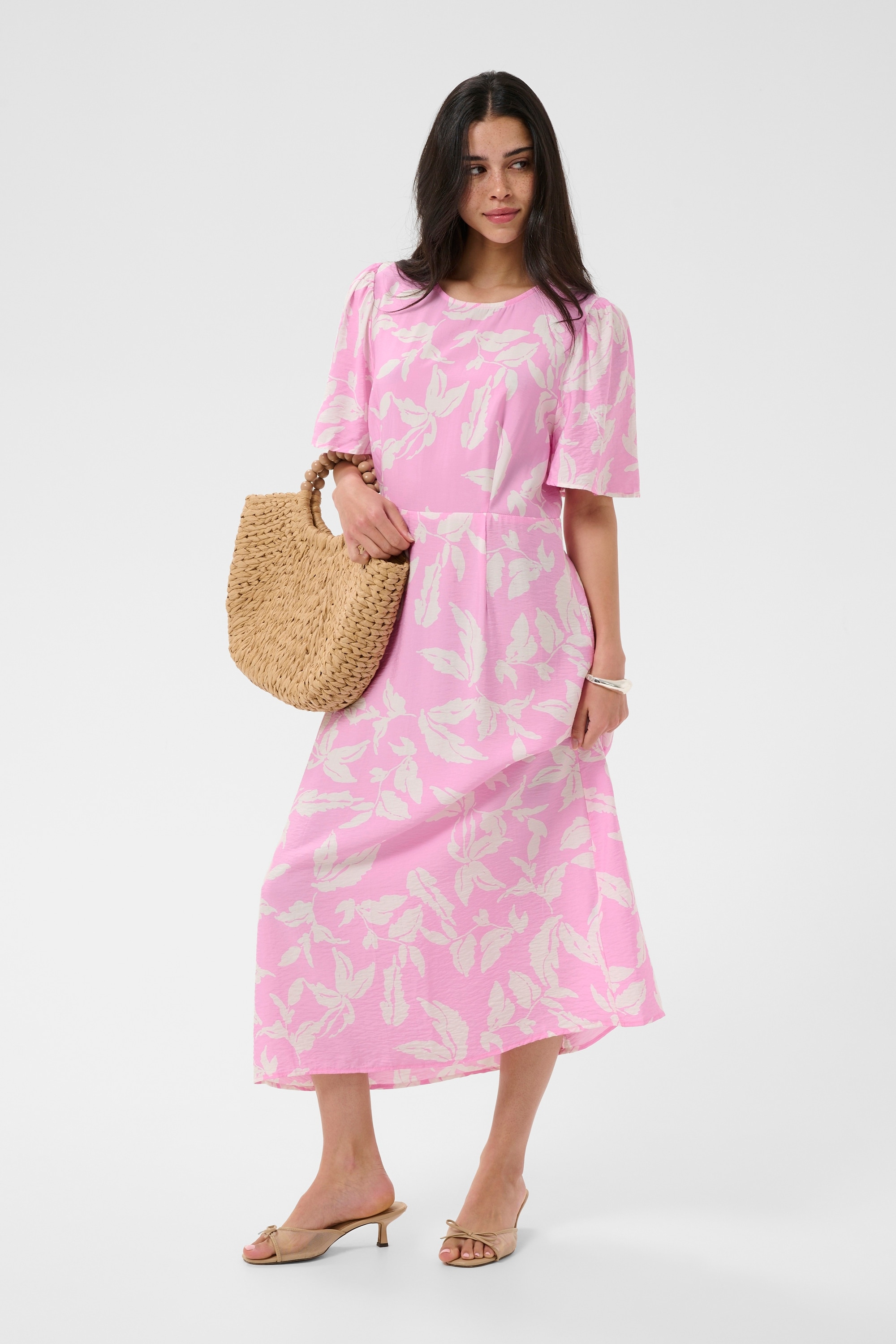 KAFFE Midikleid »Kleid KAmarlo«