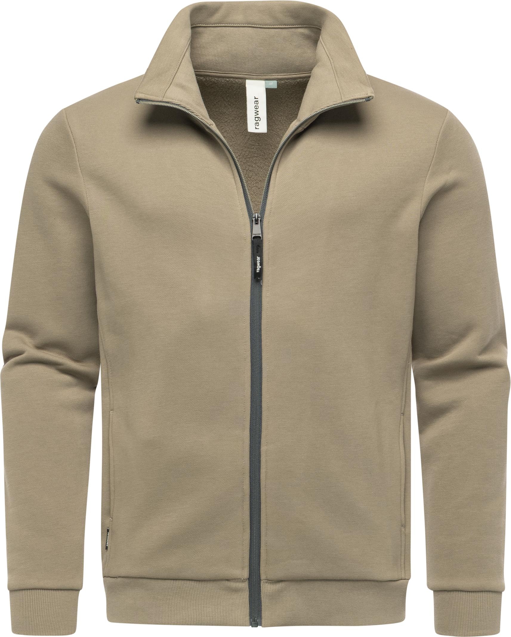 Ragwear Jettrys Men's Sweatshirt Jacket Yellow-Green Size M 3