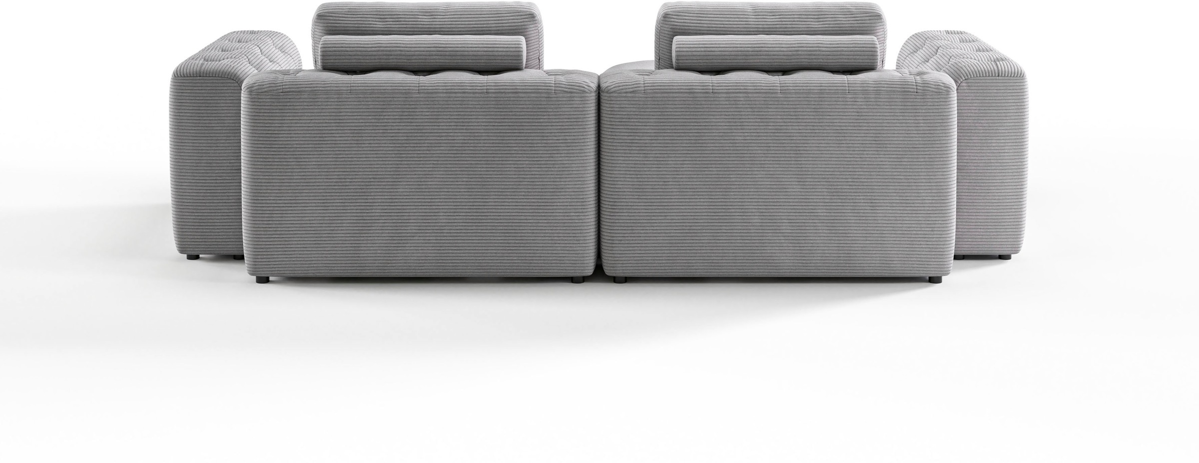 RAUM.ID Ecksofa »Cushid L-Form«, Modulset, bestehend aus 3 Teilen