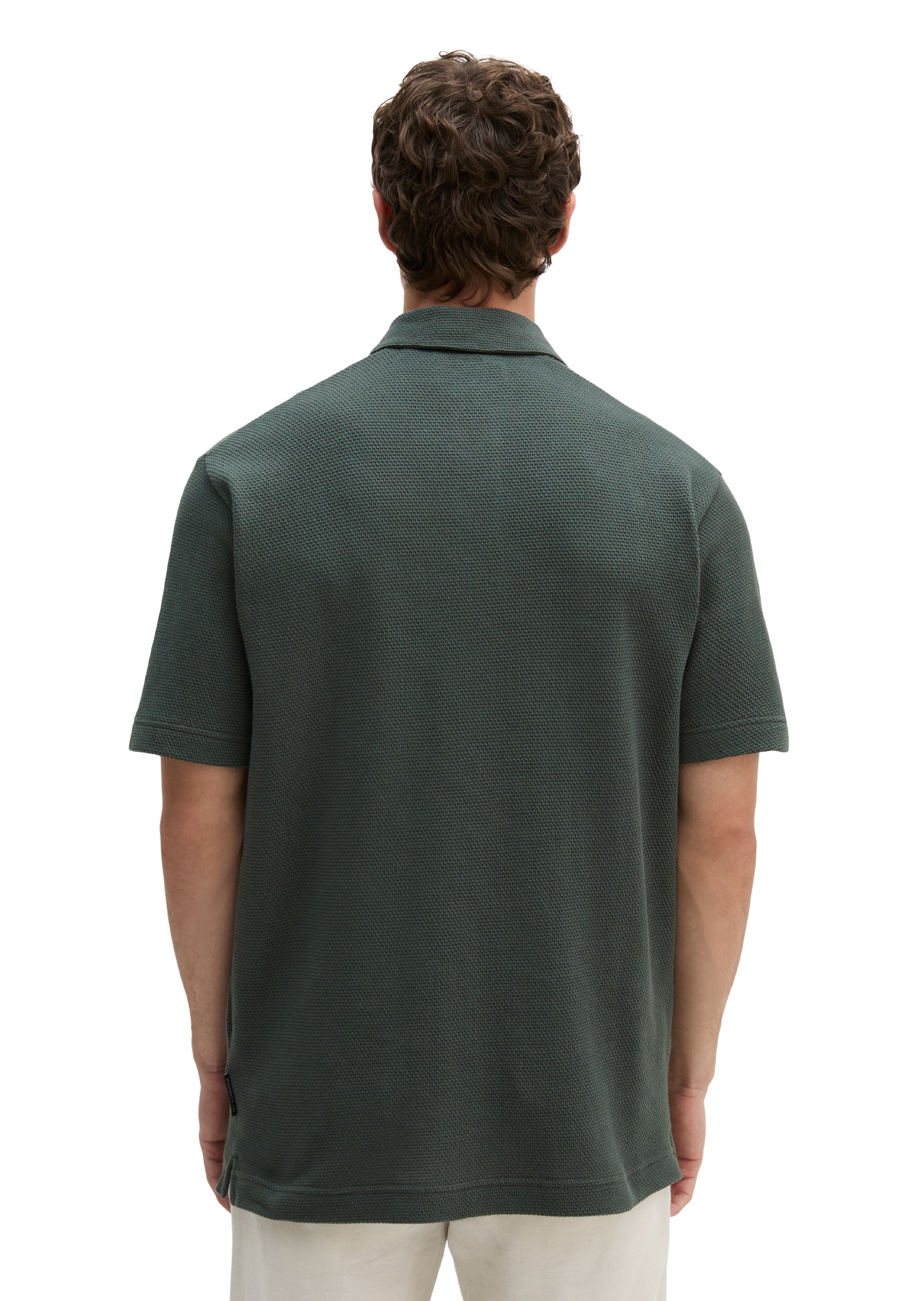Marc O'Polo Poloshirt »mit feiner Struktur«
