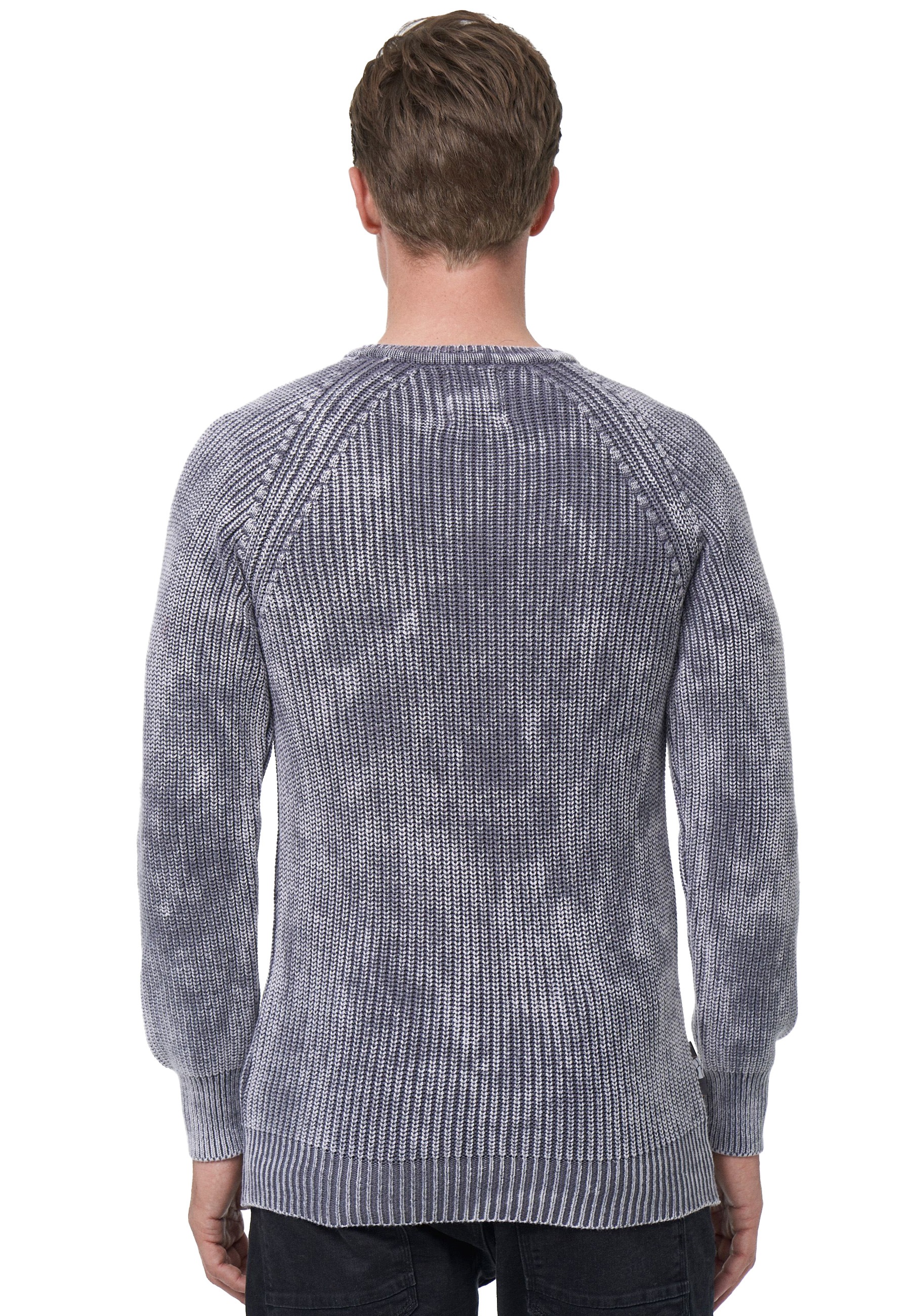 Rusty Neal Strickpullover, im dezenten Batik-Design