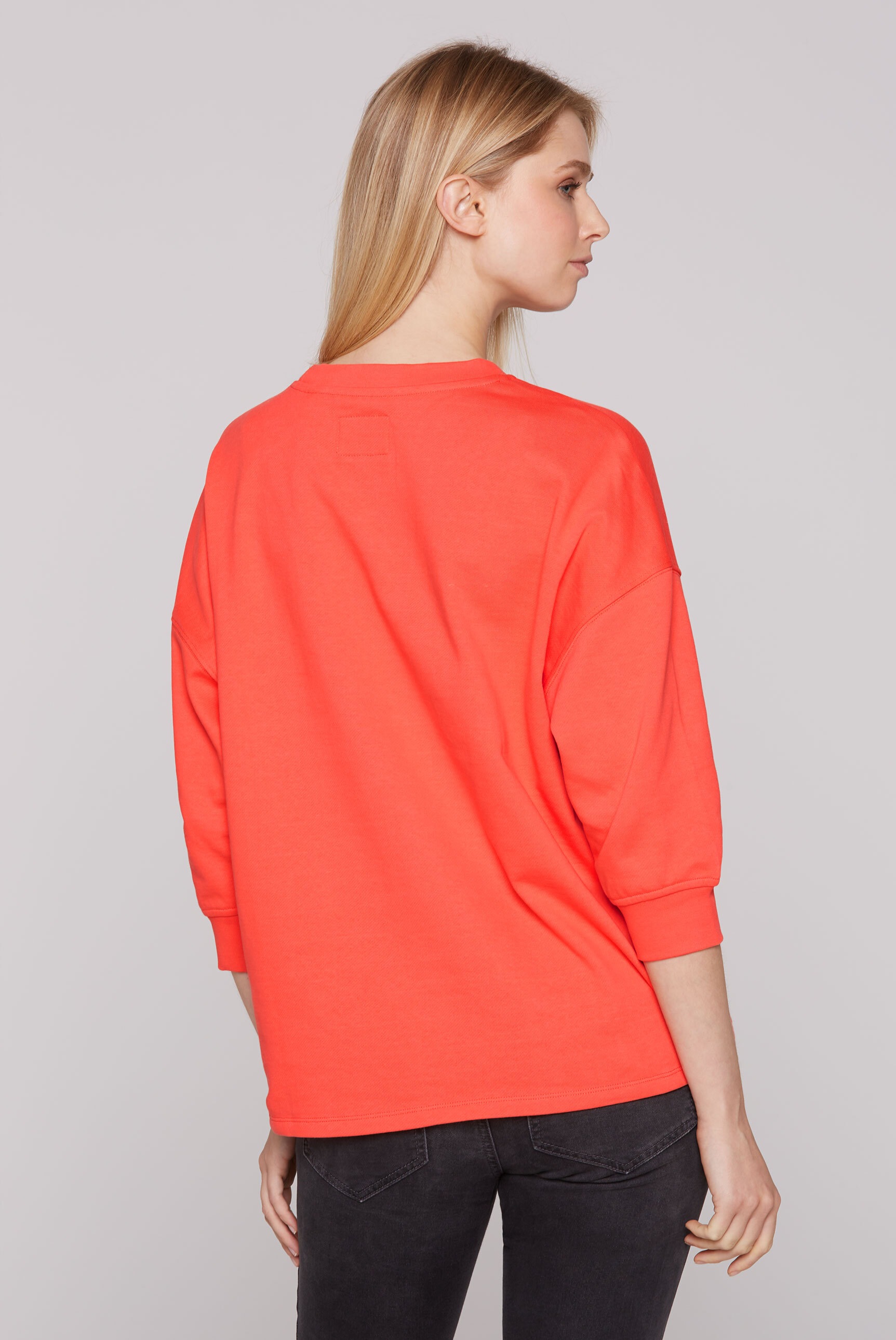 SOCCX Sweater, mit überschnittenen Schultern