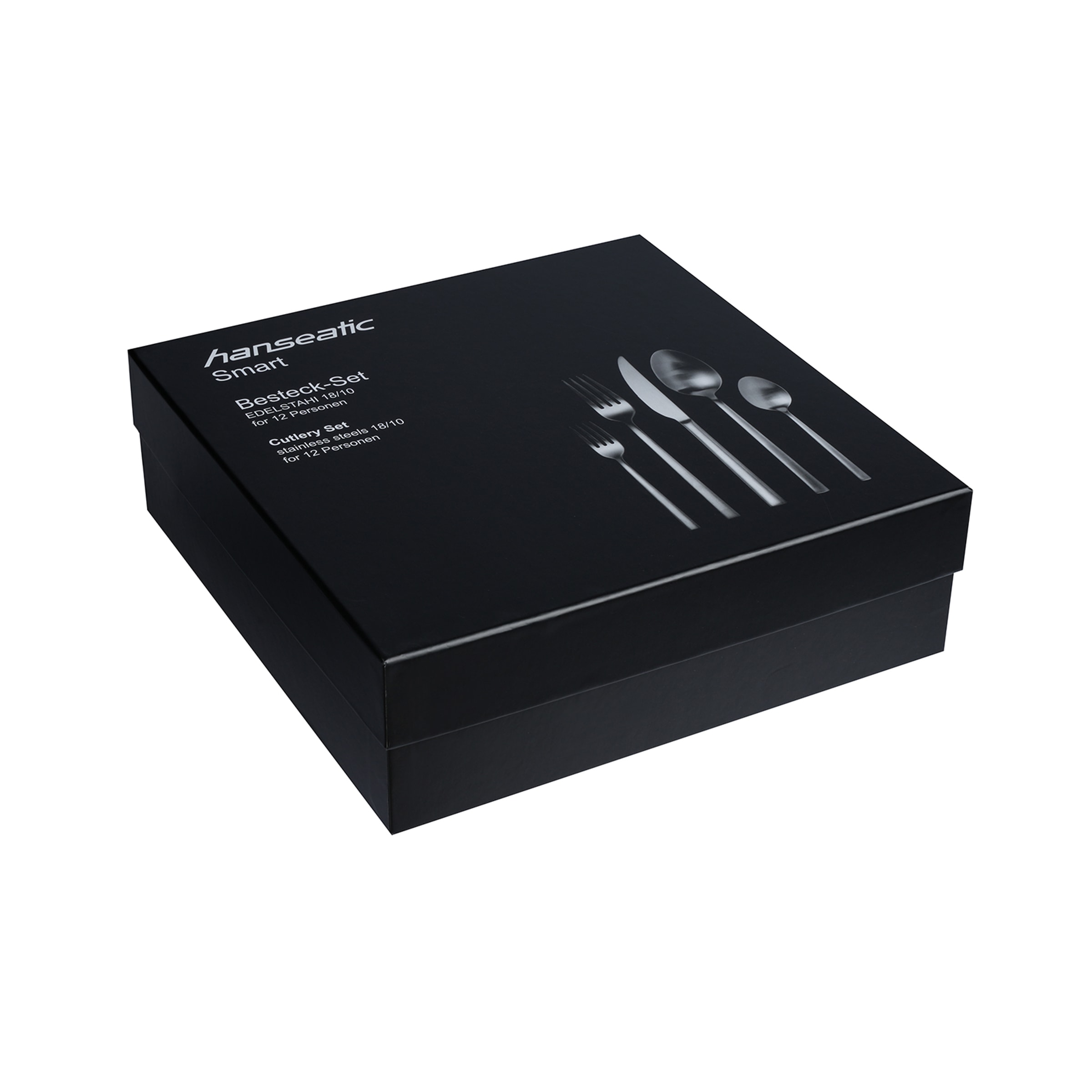 Hanseatic Besteck-Set »SMART, in matter Optik«, (Set, 60 tlg.), leichtes und minimalistisches Design