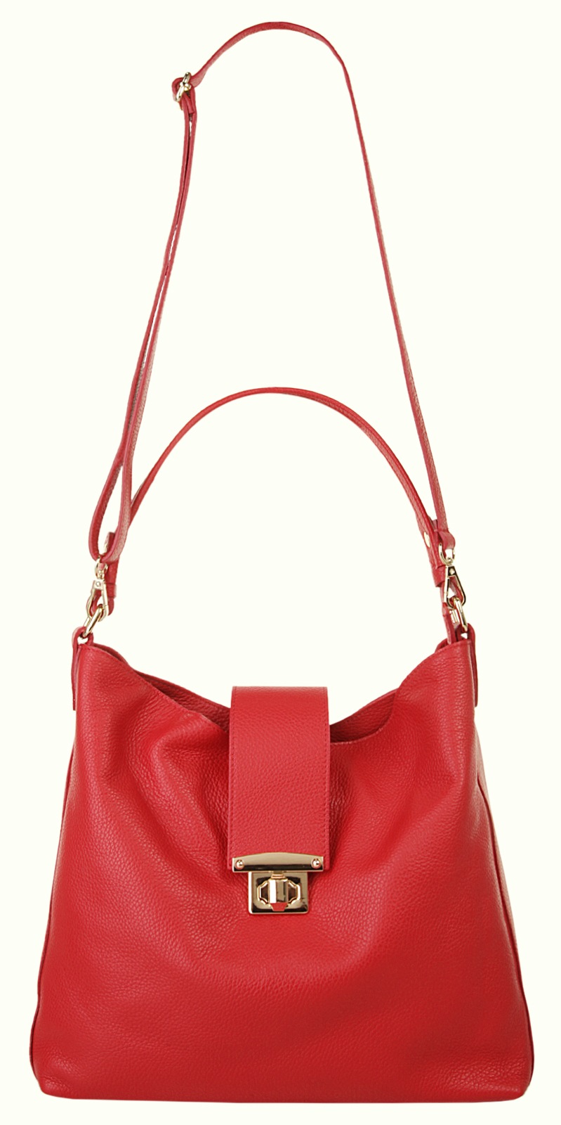 Samantha Look Shopper, echt Leder, Made in Italy