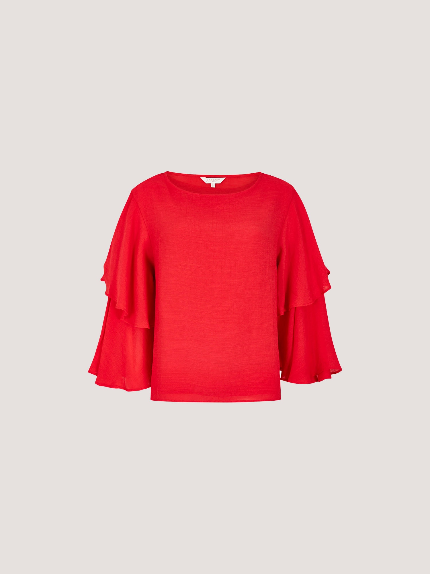 Apricot Shirtbluse »Chiffonblusentop« mit gerüschten Armen