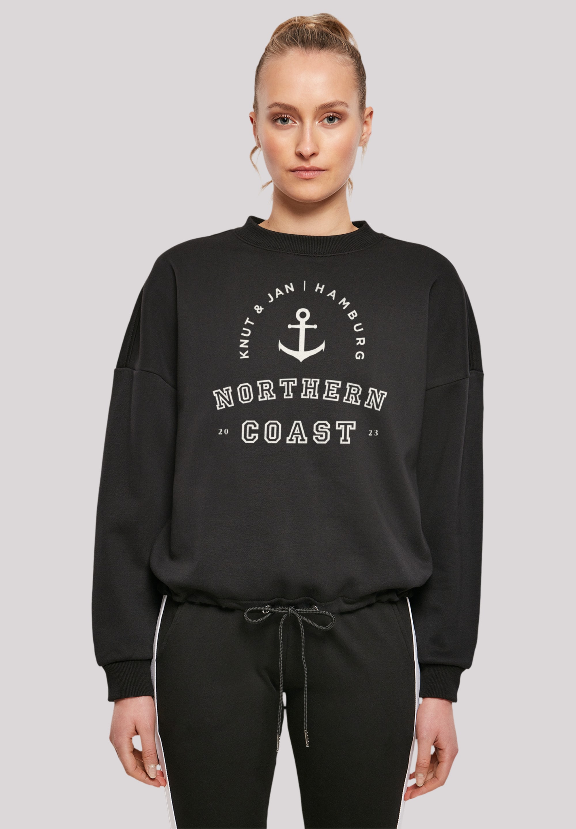 F4NT4STIC Sweatshirt "Northern Coast Knut & Jan Hamburg", Print