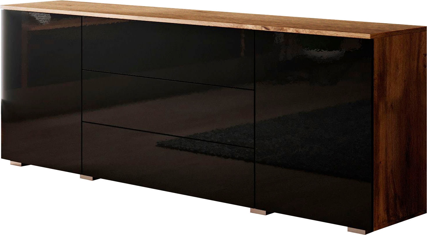 OTTO home Sideboard "PARIS" 1 Stk. tlg. Moderne 150cm breite grifflose Kommode, vielseitig einsetzbar