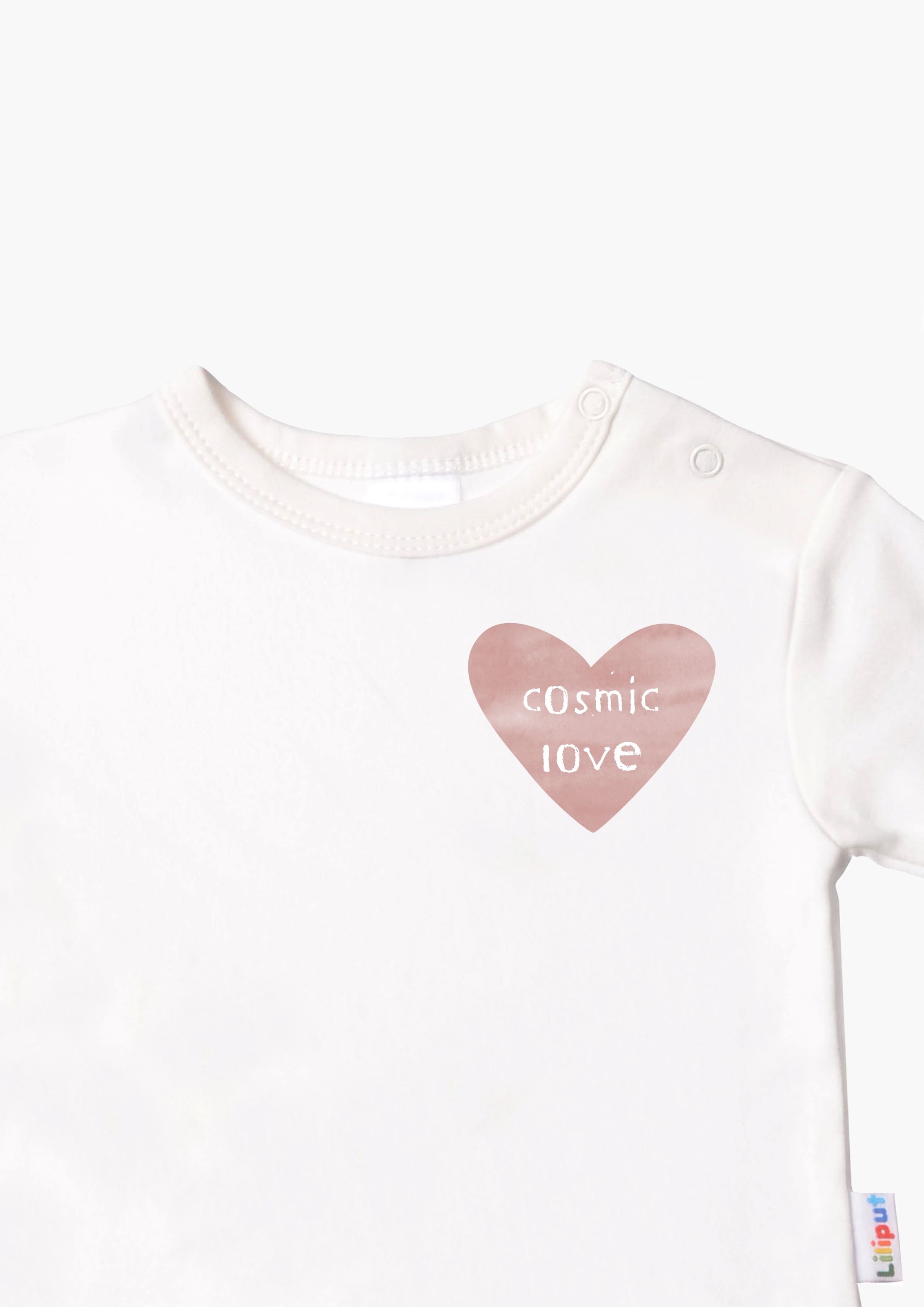 Liliput Langarmshirt »Cosmic Love«, mit Druckknöpfen auf der Schulter