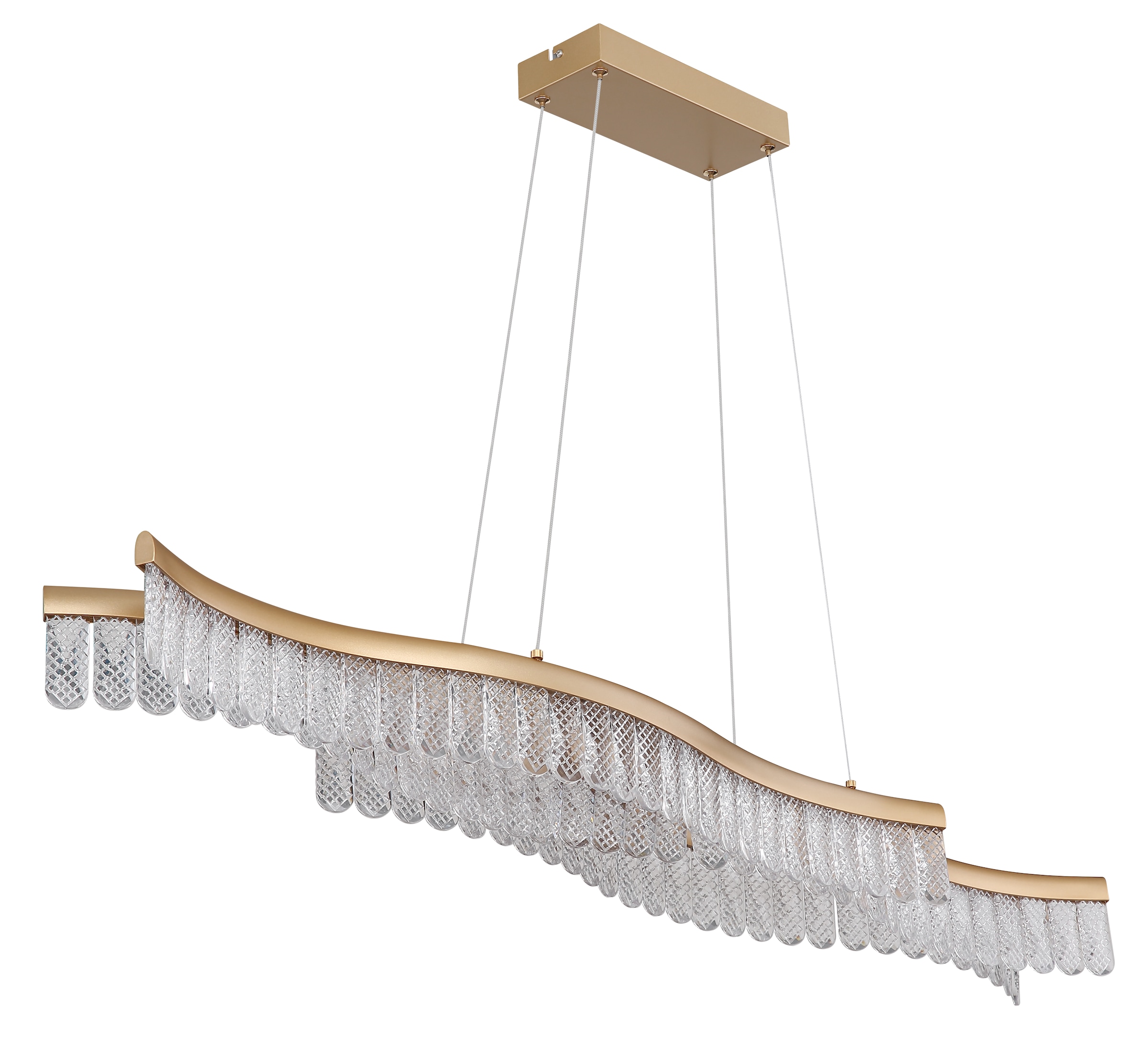 GLOBO LIGHTING LED Pendelleuchte »JULIET«, Leuchtmittel LED-Modul | LED fest integriert, Hängelampe/Hängeleuchte/Wohnzimmer/Esstisch/elegant