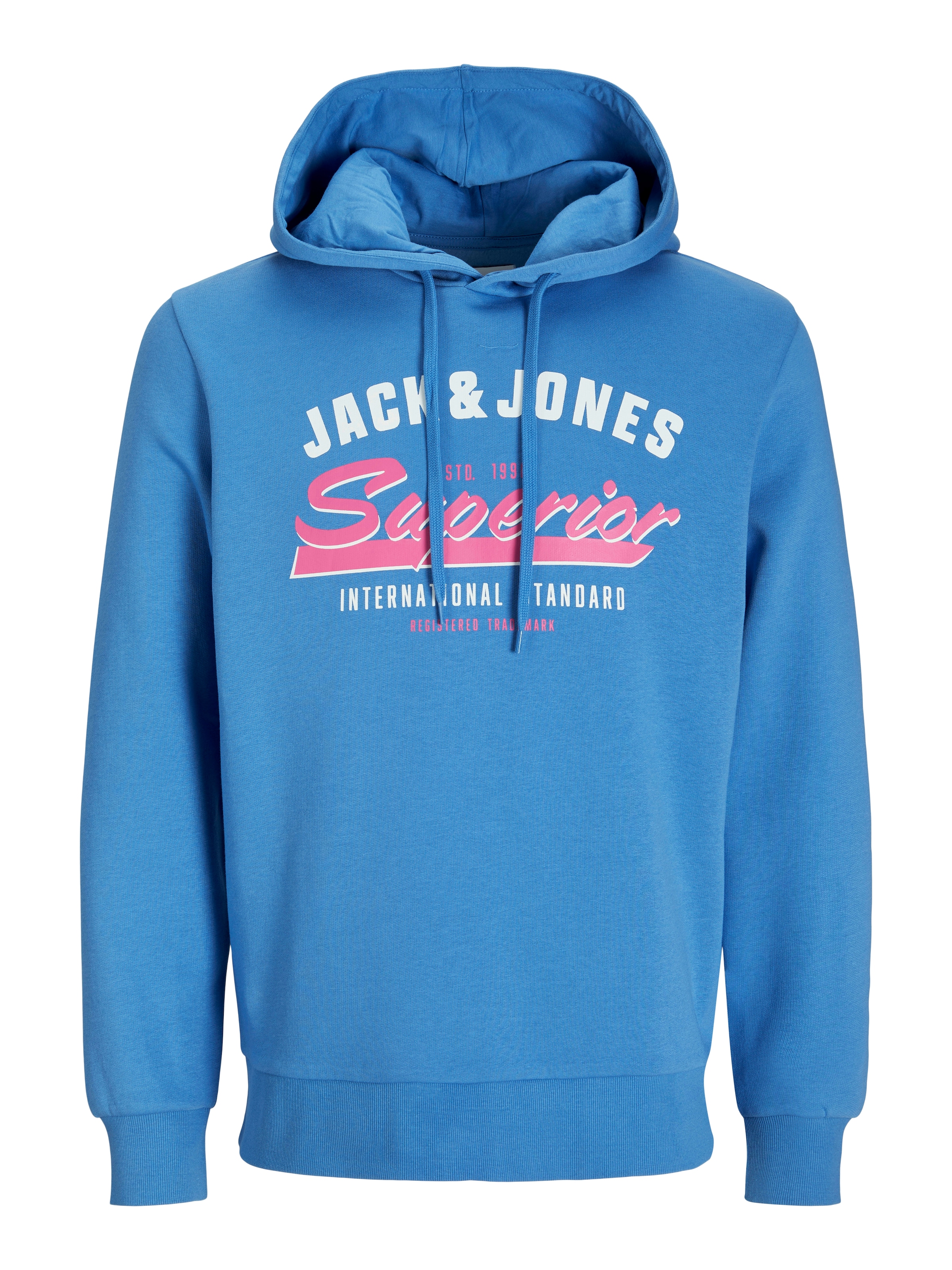 Jack & Jones Kapuzensweatshirt »JJELOGO SWEAT HOOD 2 COL 24/25 NOOS«, mit Logo Print