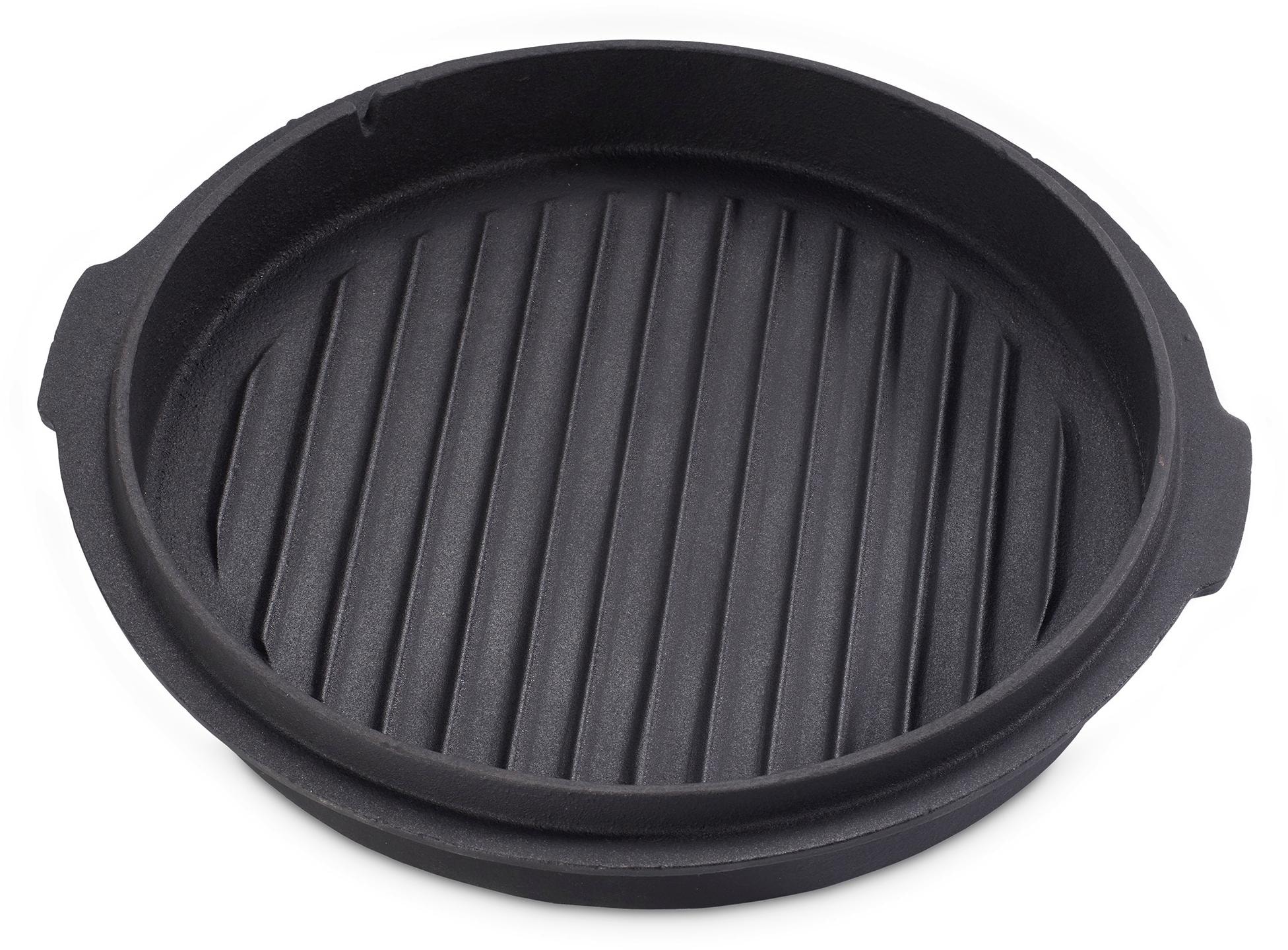 ECHTWERK Schmortopf »Dutch Oven«, Gusseisen, (1 tlg.), Feuertopf, Gusseisen BBQ Kochtopf, bereits eingebrannt, 7,6 Liter