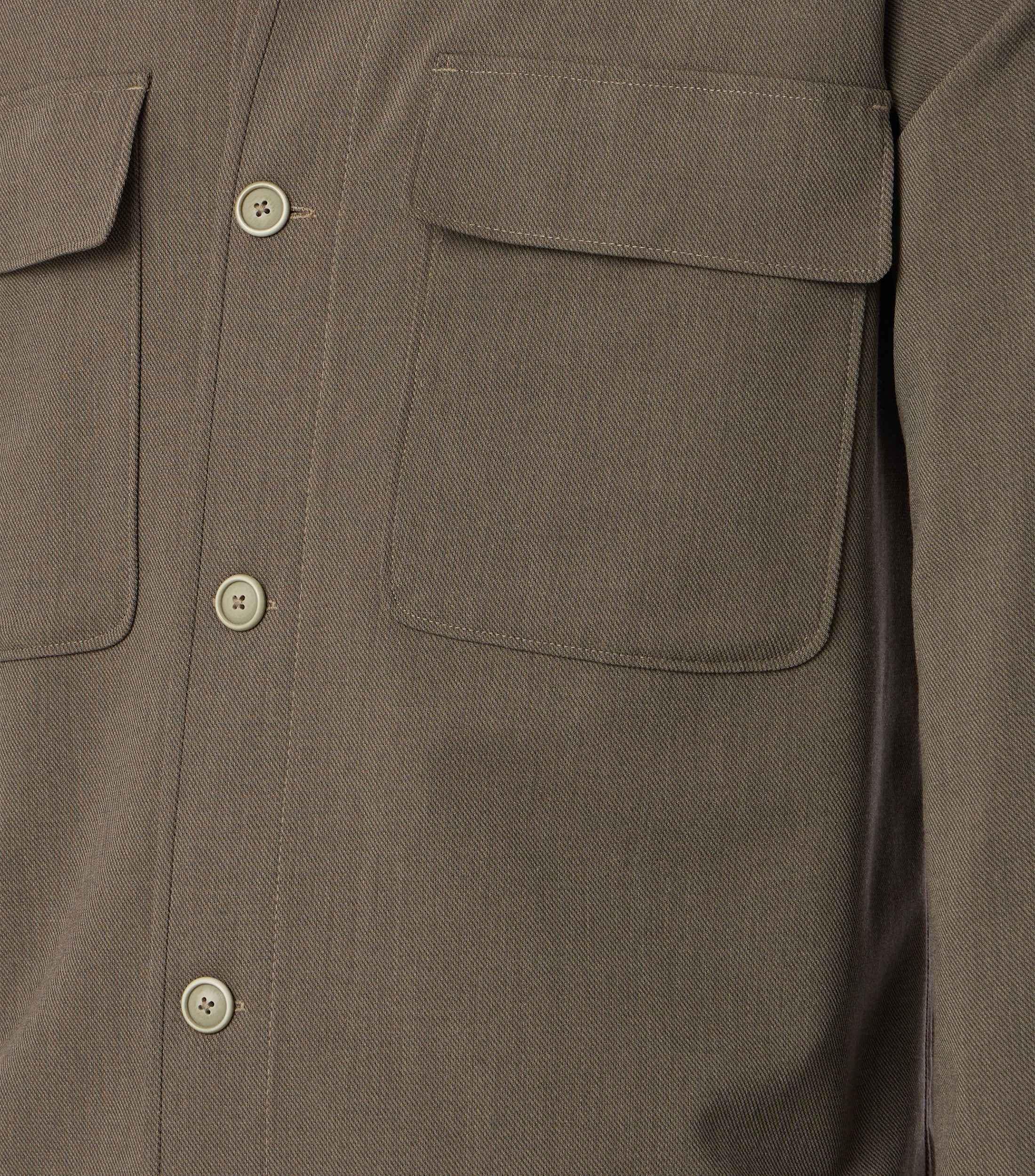 VENTI Langarmhemd »VENTI Hemdjacke City uni«