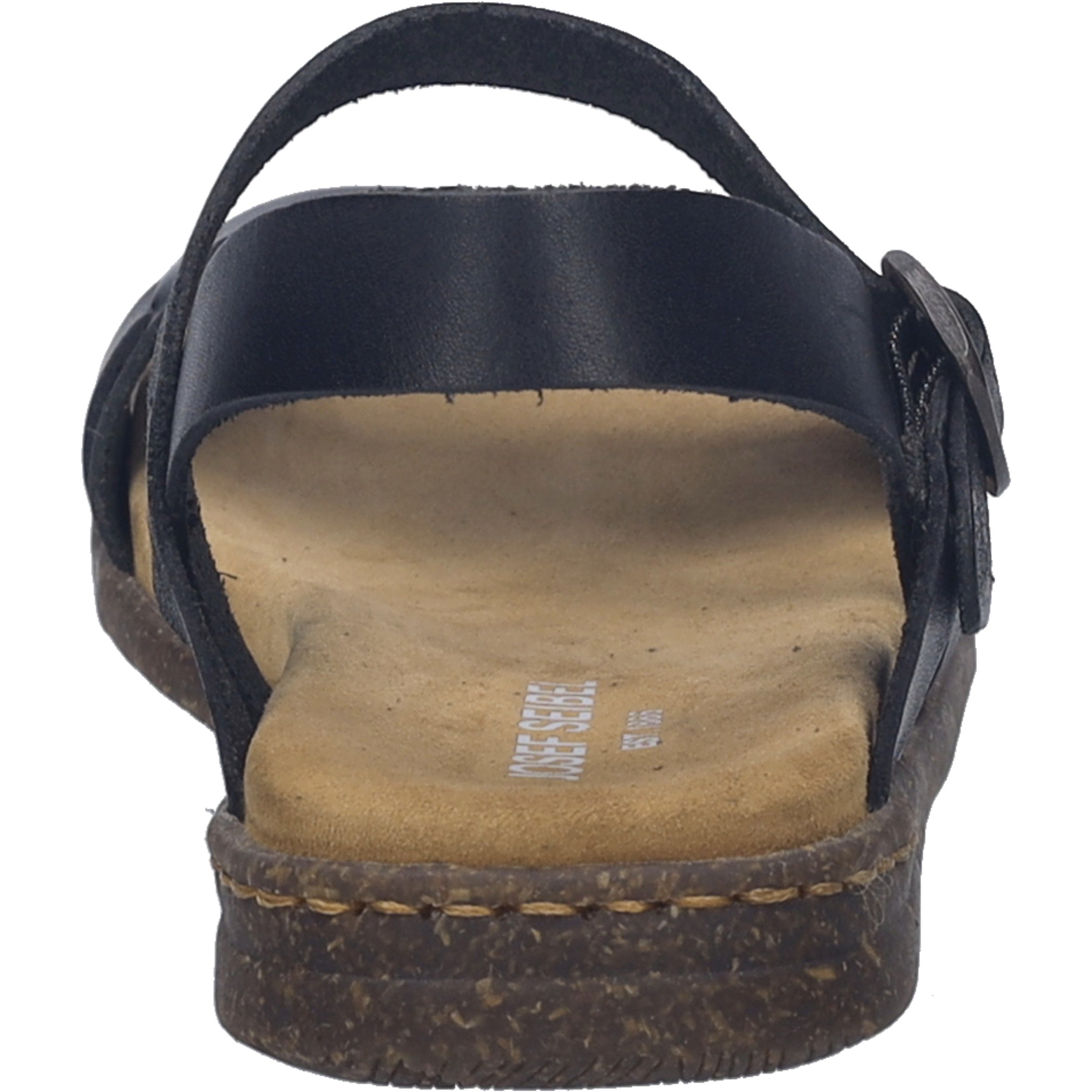Sandale JOSEF SEIBEL "Fabricia 02, schwarz", Damen, Gr. 42, schwarz, Obermaterial: 100% Rindsleder Leather cow., Schuhe Sandale 3