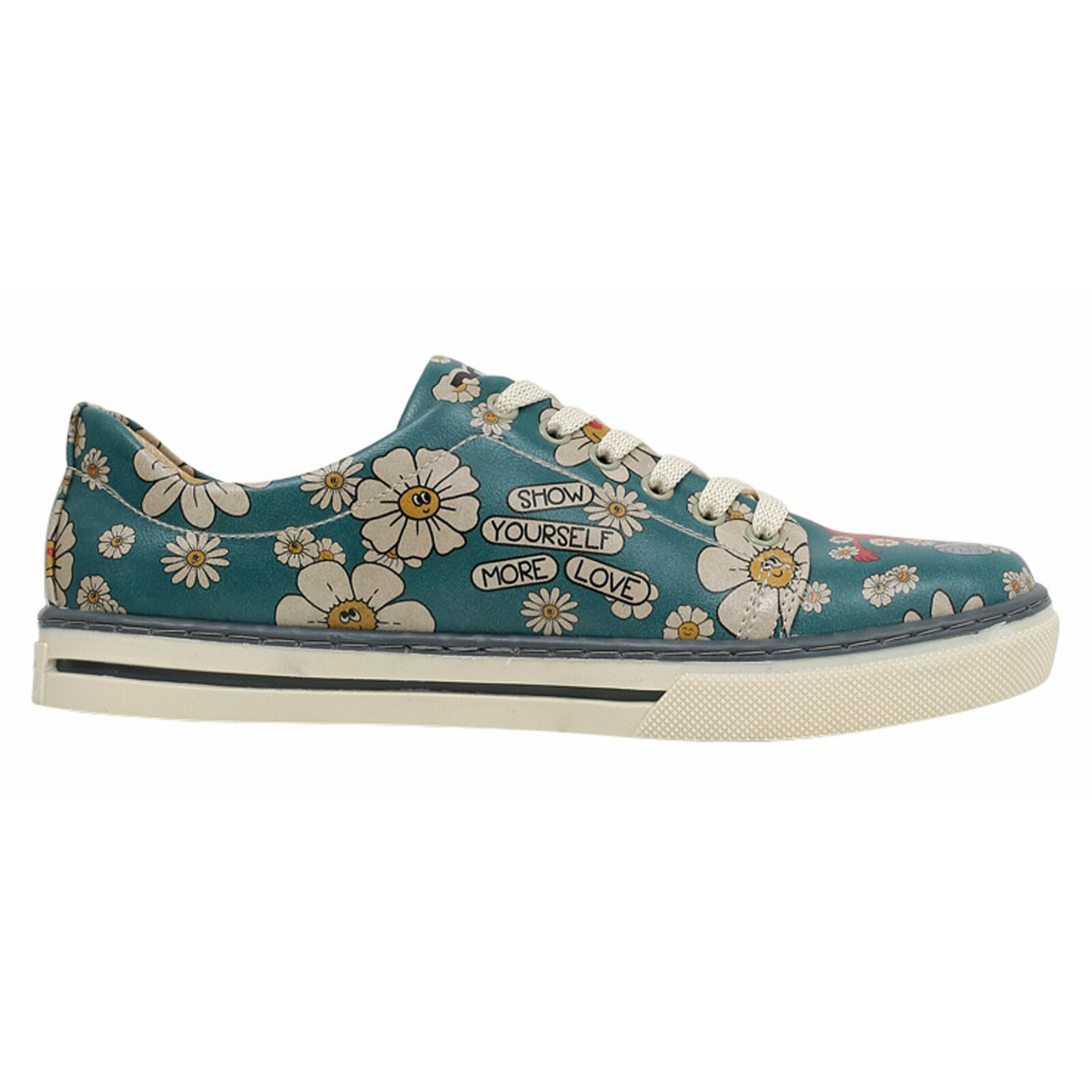 DOGO Sneaker »Classic Schnürsneaker Show Yourself More Love Damen Sneaker«, Handgefertigt