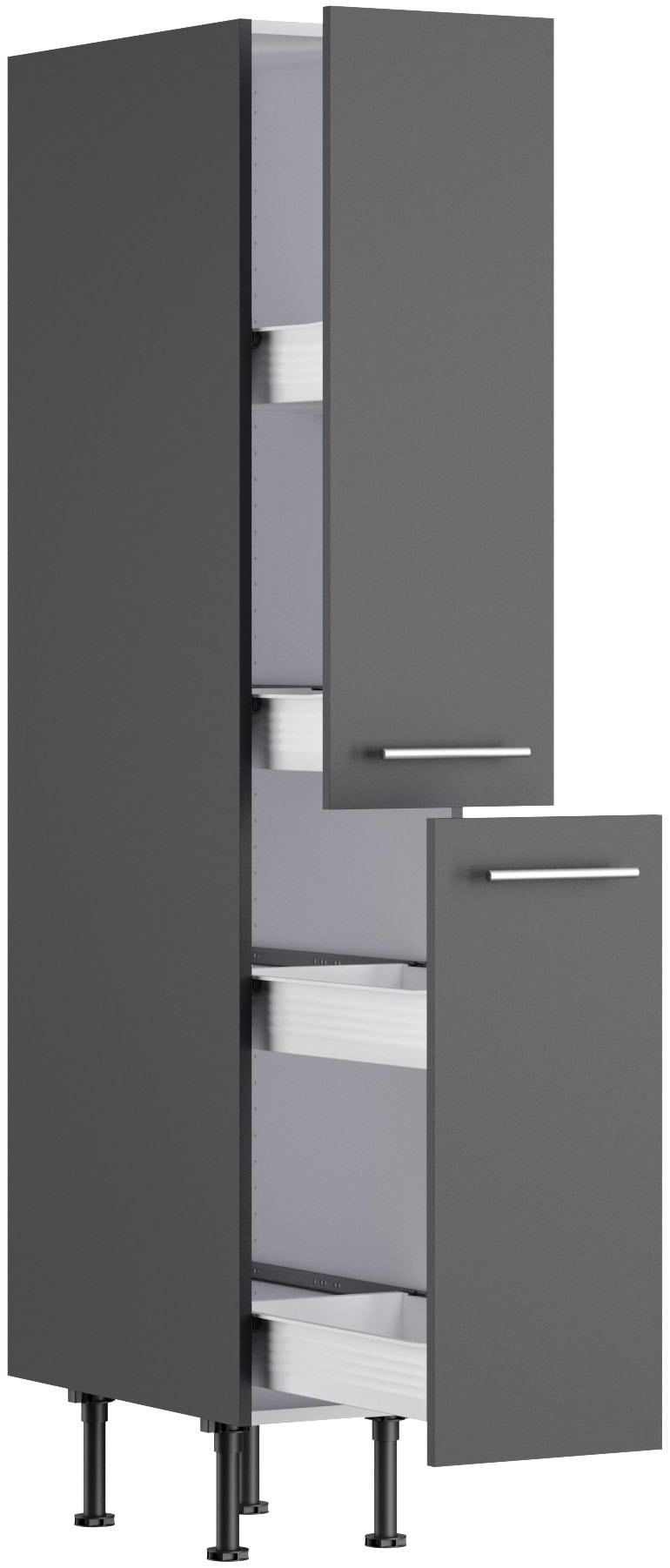 OPTIFIT Apothekerschrank »Bern2«, Breite 30 cm, Höhe 176,6 cm, 2 Auszüge (Höhe 89,2 /70 cm)