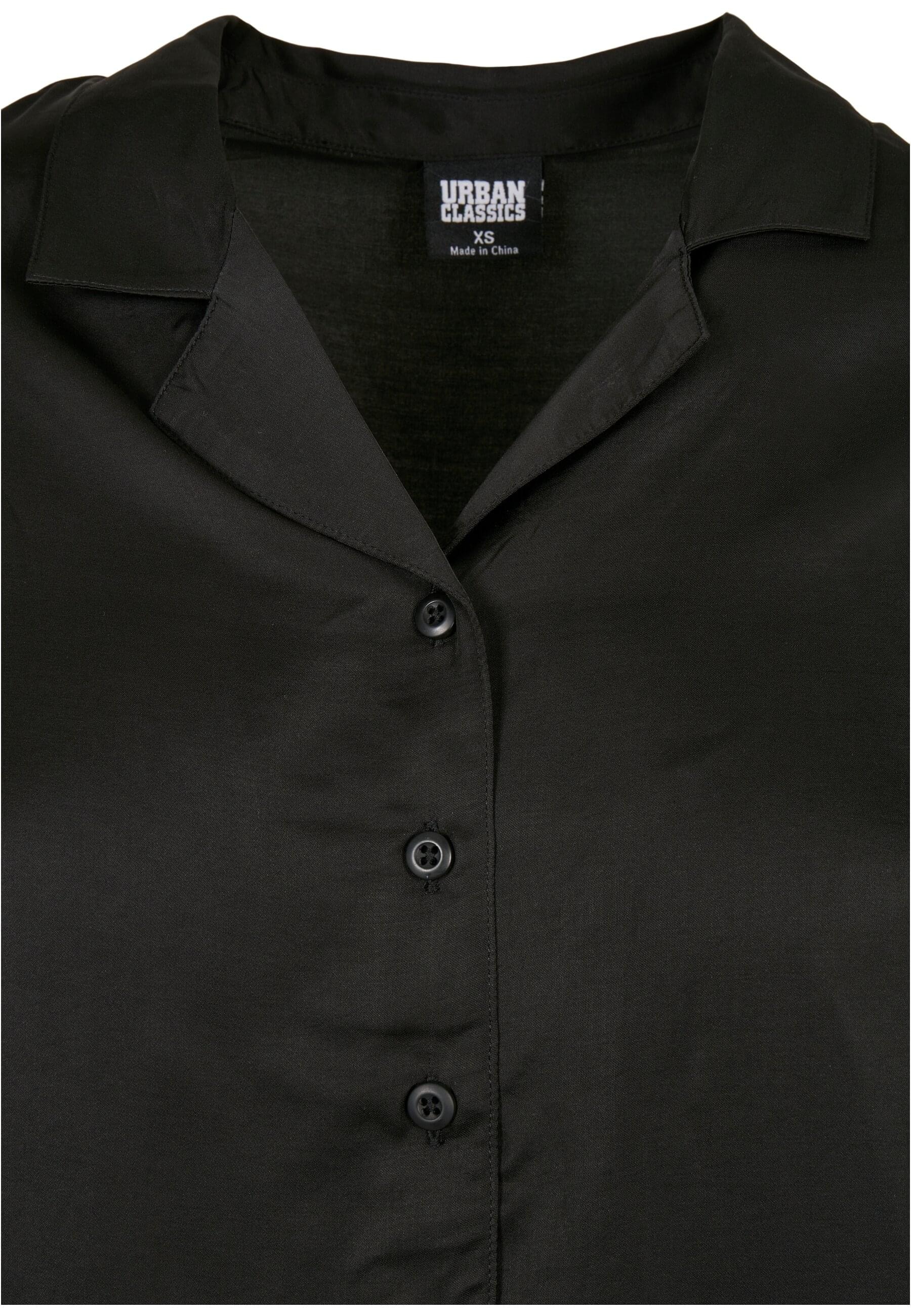 Black Friday URBAN CLASSICS (1 Resort Viscose Langarmhemd Ladies | Shirt«, Satin tlg.) »Damen BAUR