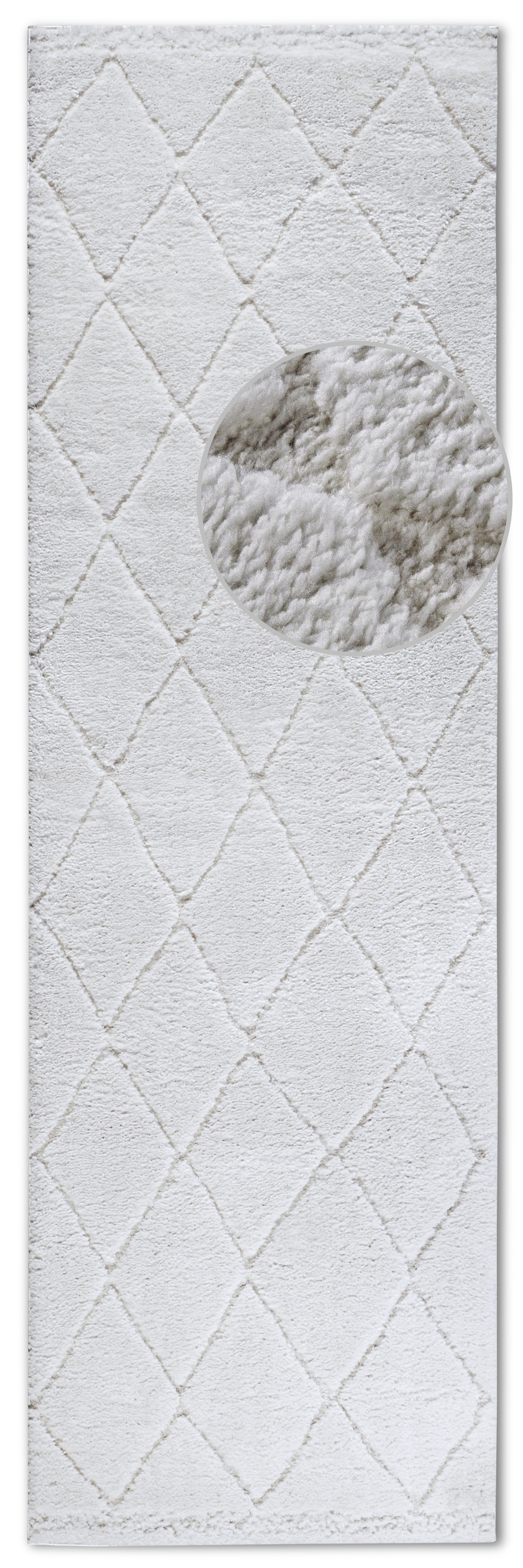 ELLE DECORATION Designteppich »Perrotin«, rechteckig, 18 mm Höhe, Läufer, Shaggy, flauschig, weich, Langflor, modern, Hoch Tief Effekt