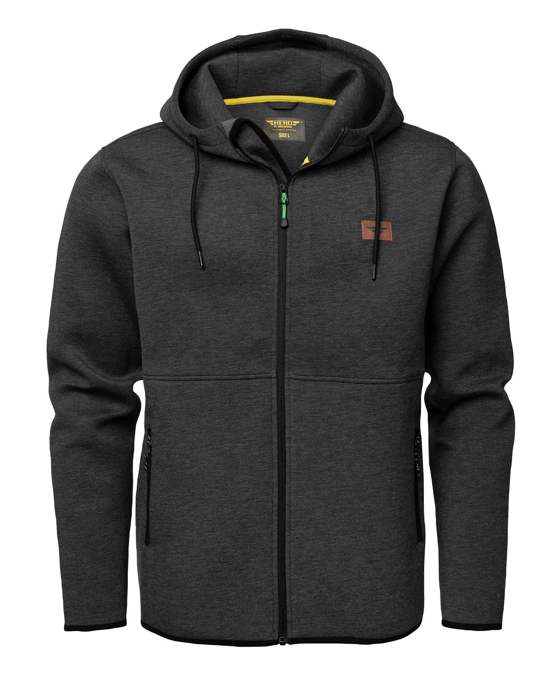 HERO by John Medoox Sweatjacke »SAMUEL Sweatjacke mit Kapuze« Soft Sweat Regularfit Casual Sweat für Herren