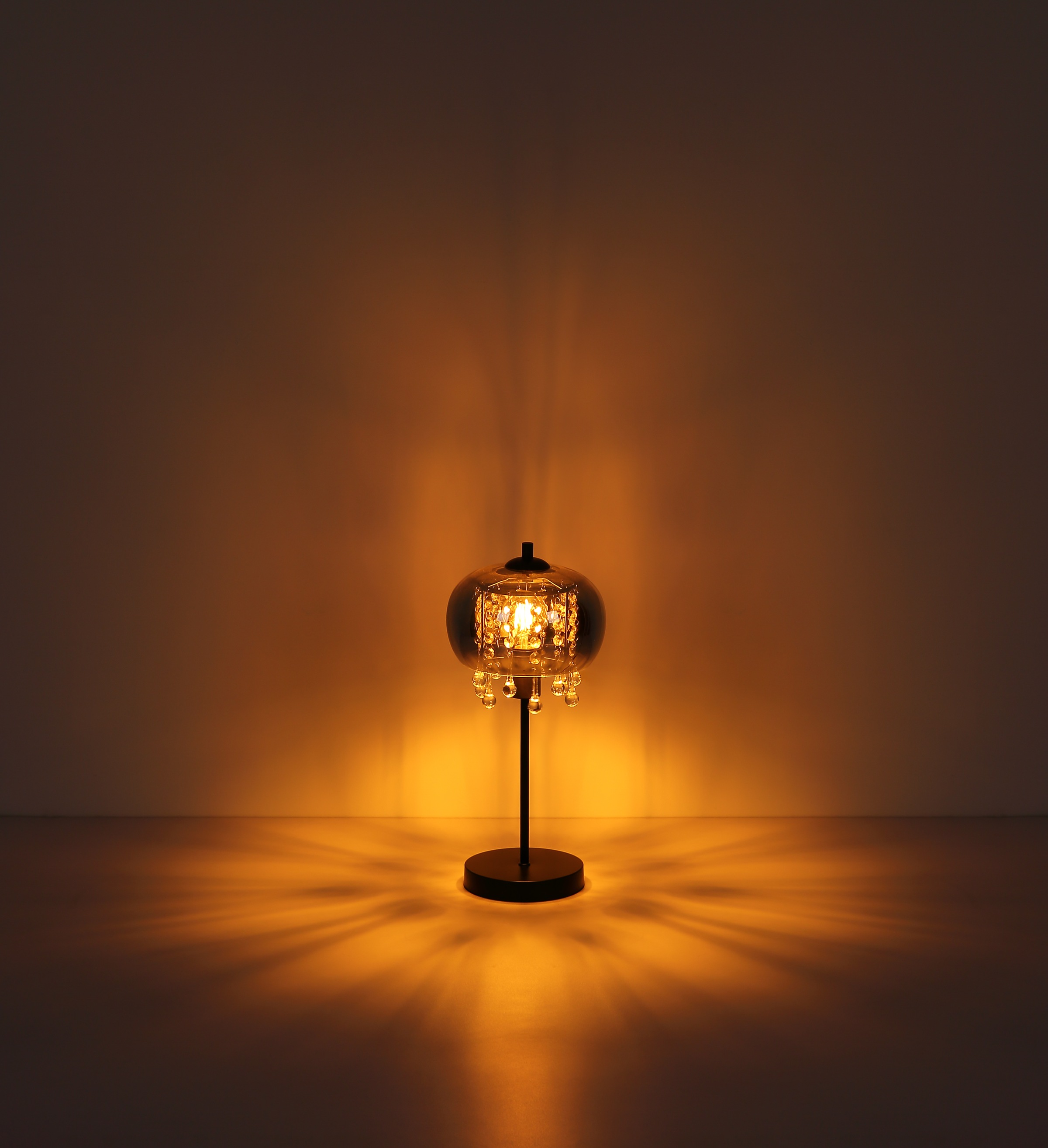 GLOBO LIGHTING Tischleuchte »CORRY« E27 1 Stk. Tischlampe Nachttischlampe Deko-Tischleuchte Schlafzimmer