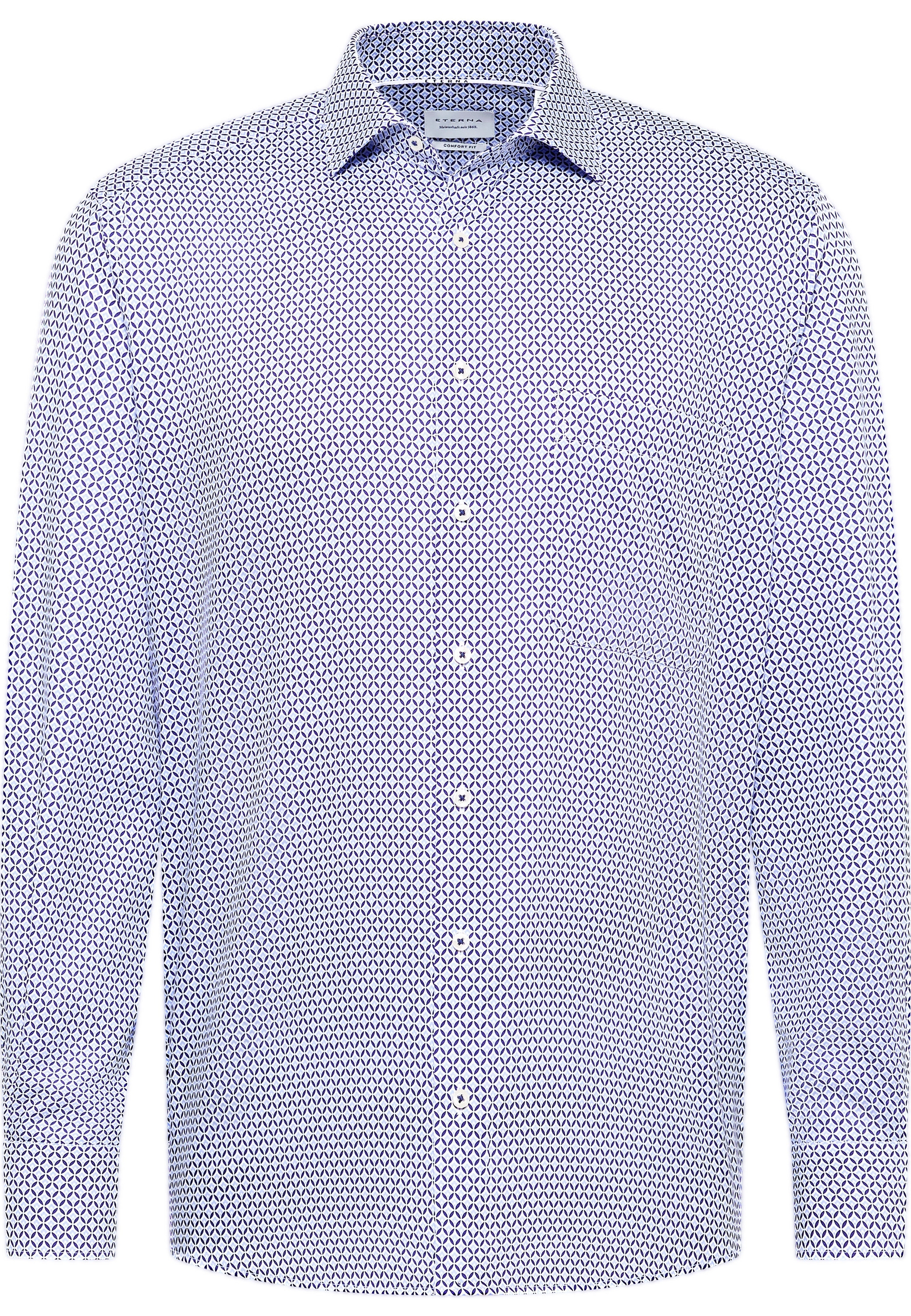 Eterna Langarmhemd »COMFORT FIT« NON IRON (bügelfrei)