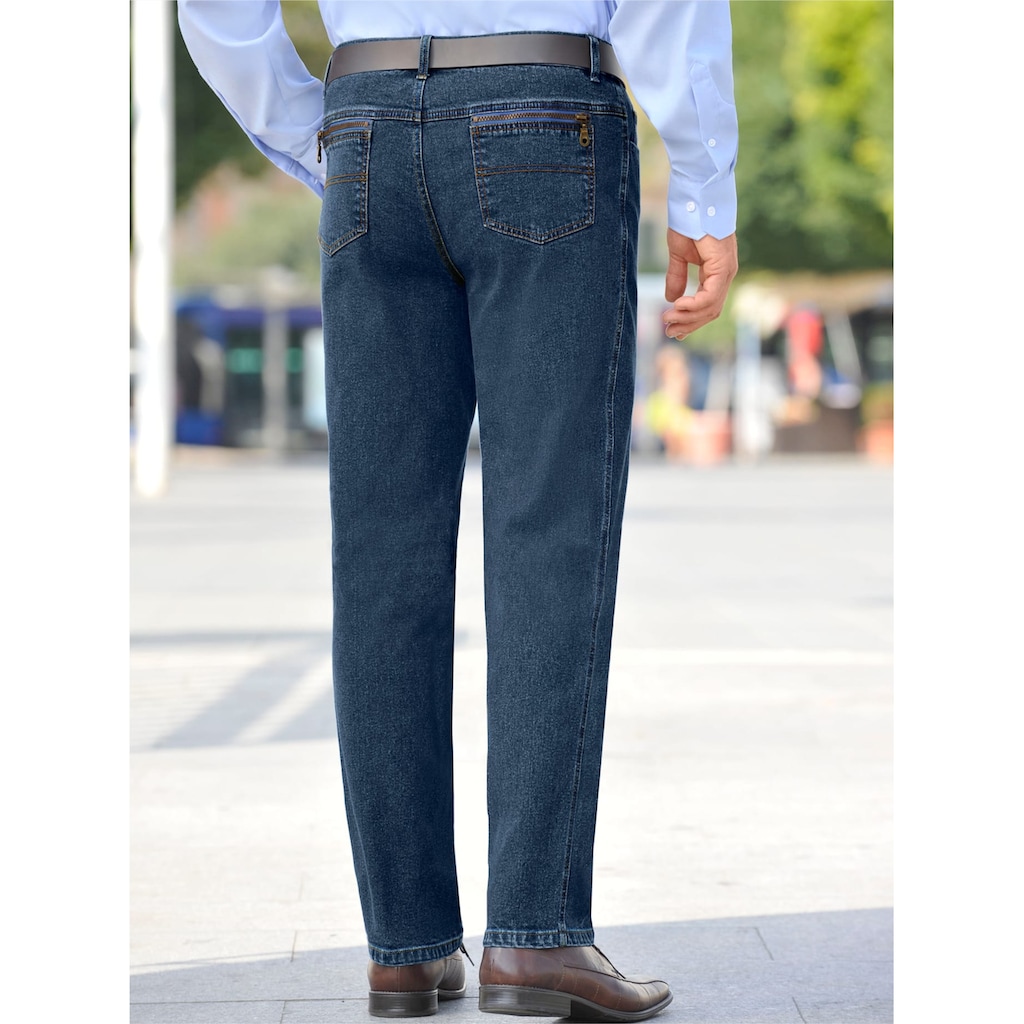 Classic Dehnbund-Jeans, (1 tlg.)