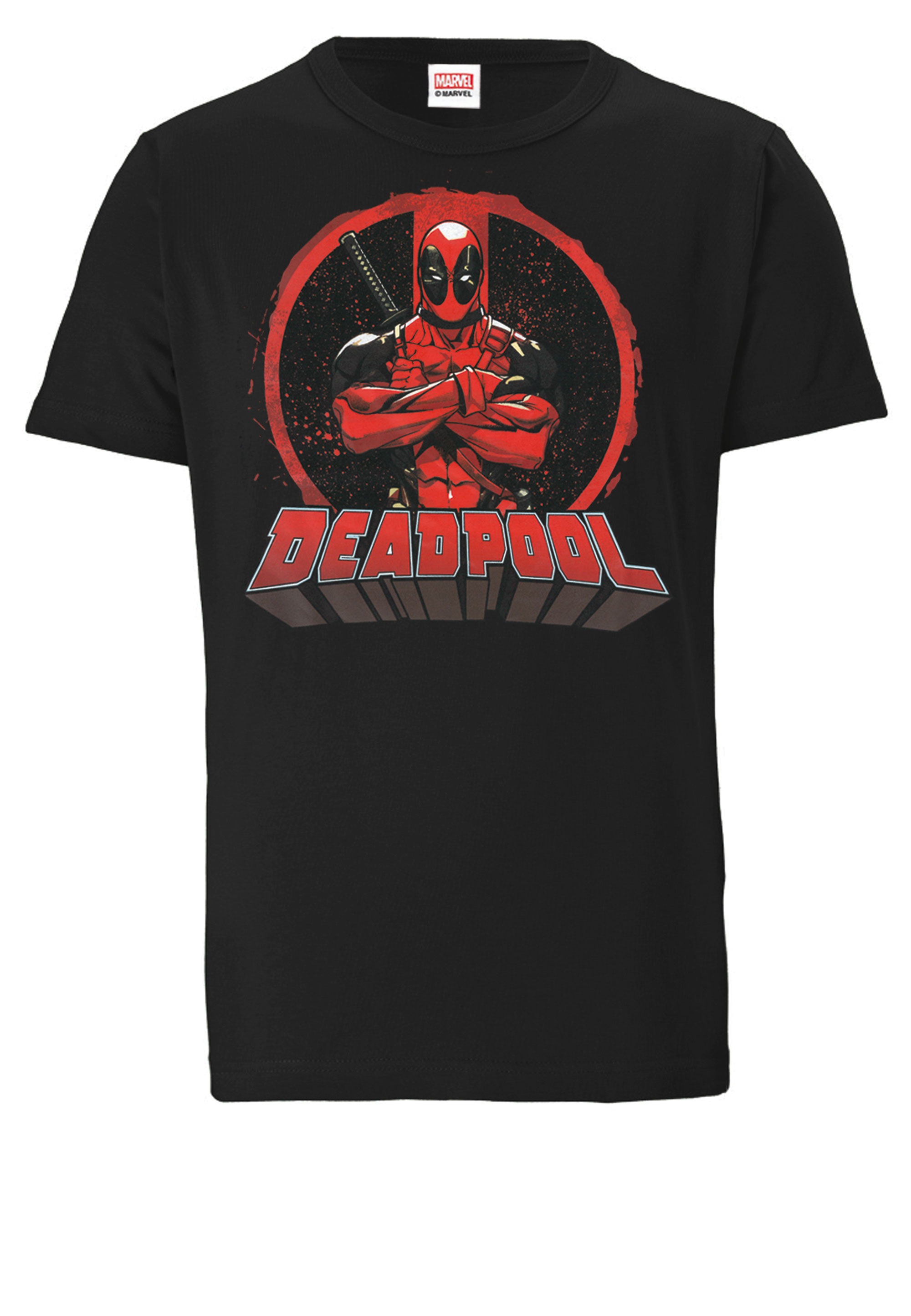 Thumbnail - LOGOSHIRT T-Shirt "Marvel Comics - Deadpool" mit lizenziertem Print