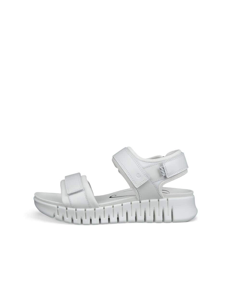 Ecco Sandalette »ECCO GRUUV SOL W«, Plateau, Sommerschuh, Sandalette mit praktischem Klettverschluss