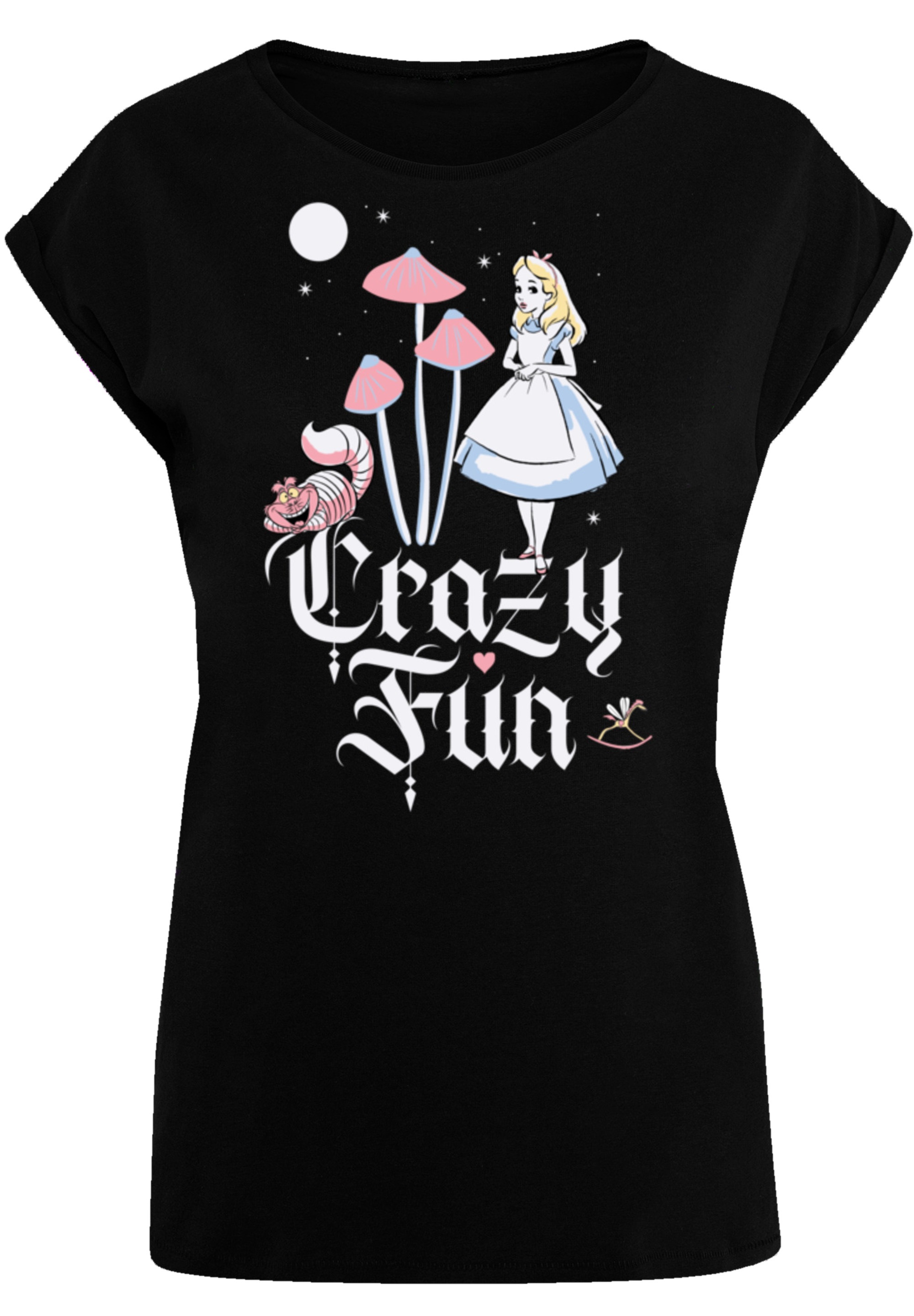 F4NT4STIC T-Shirt »Disney Alice im Wunderland Crazy Fun«, Premium Qualität  online kaufen | BAUR
