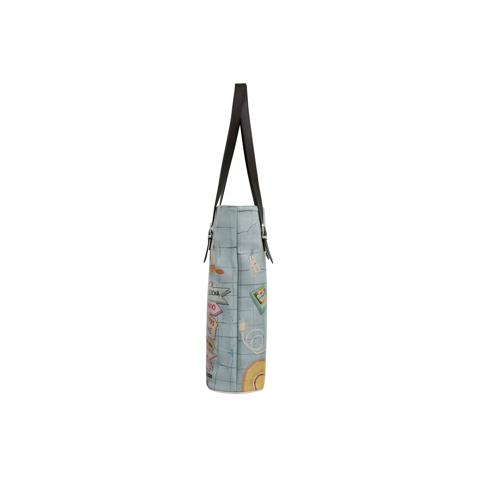 DOGO Umhängetasche "Damen Tall Bag Dogo Umhängetasche - Tall Bag Vegan Dame günstig online kaufen