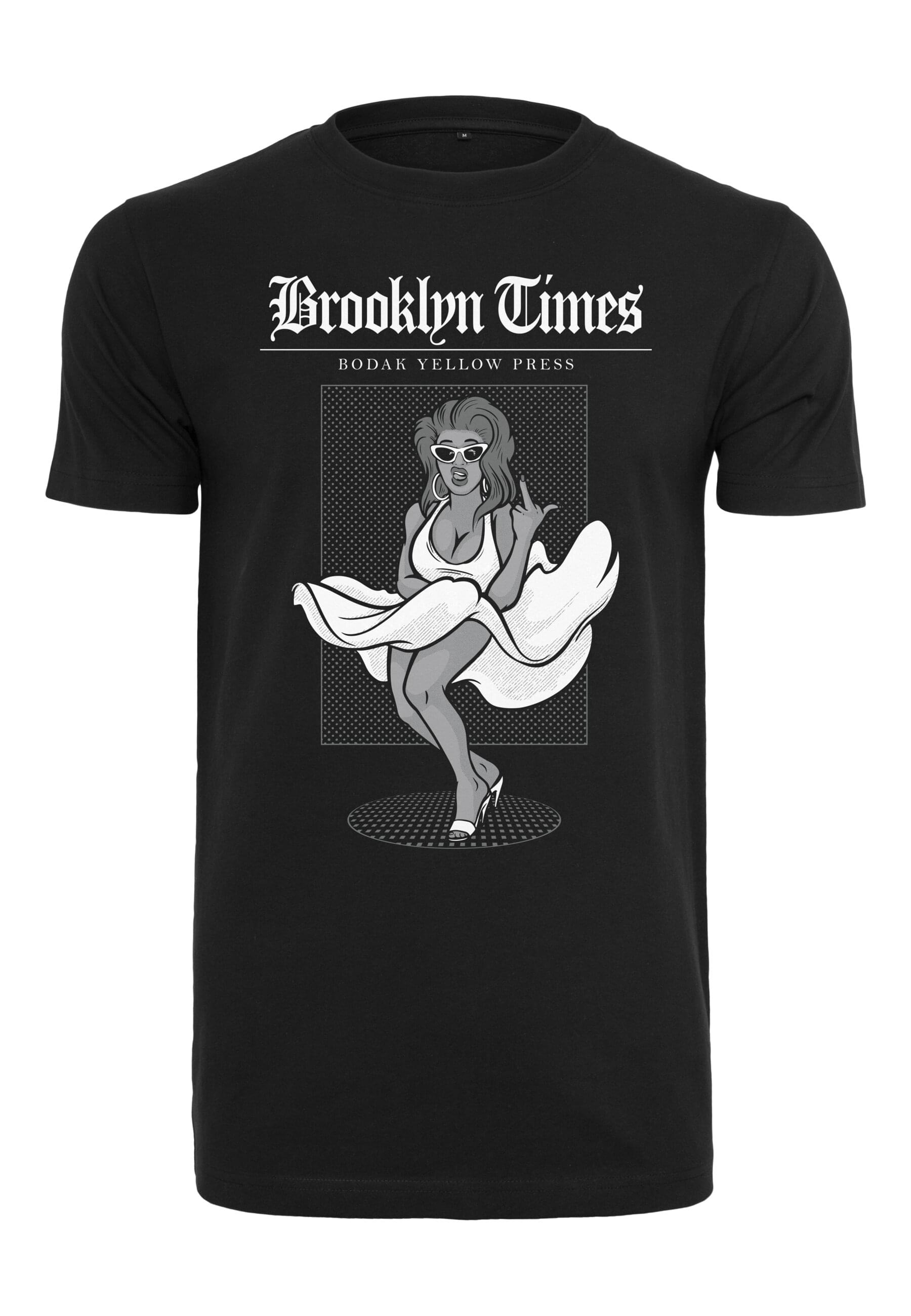 MisterTee T-Shirt »MisterTee Herren Brooklyn Times Tee«, (1 tlg.)