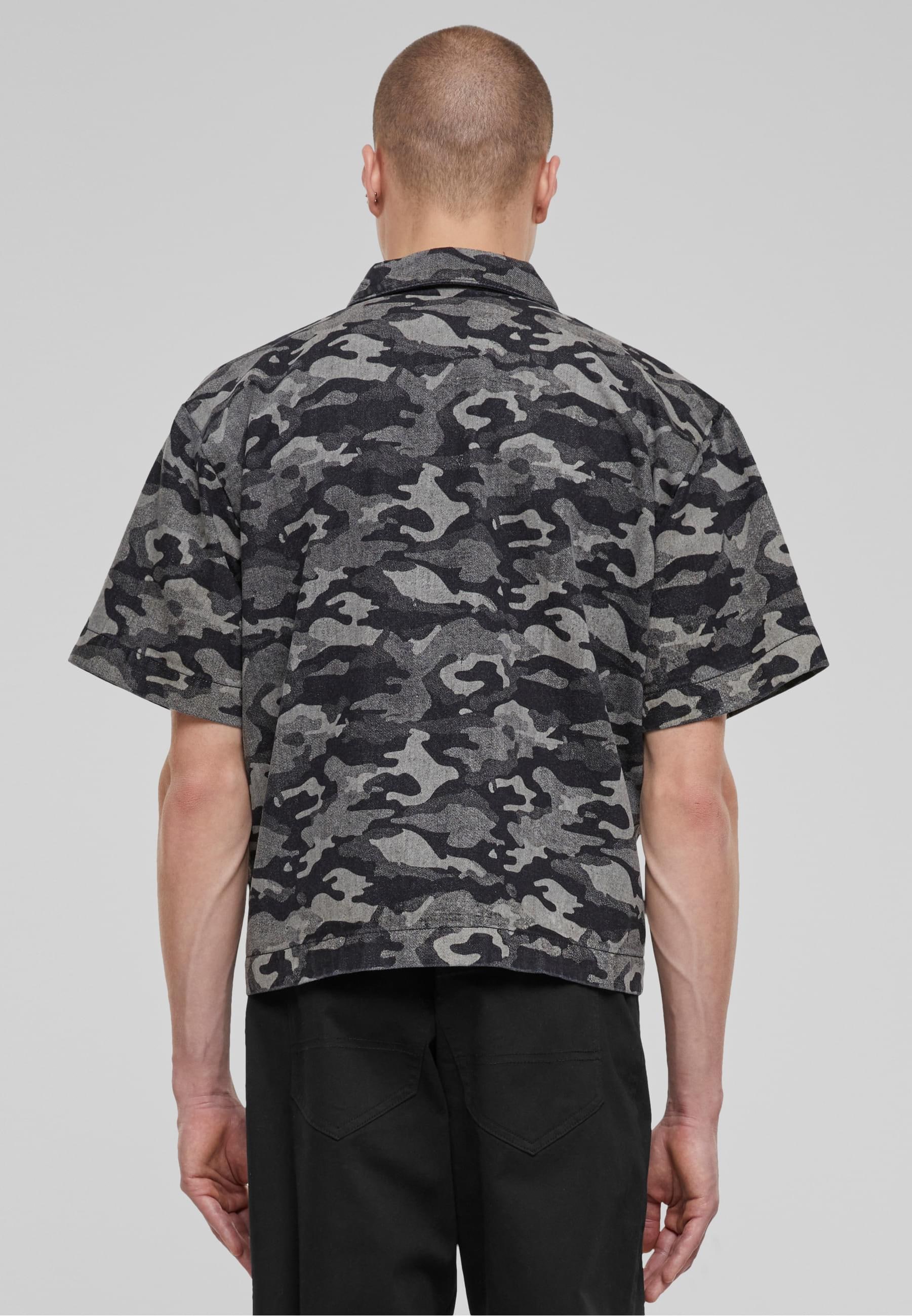 URBAN CLASSICS T-Shirt »Urban Classics Laser Camo Printed Boxy Shirt«, (1 tlg.)