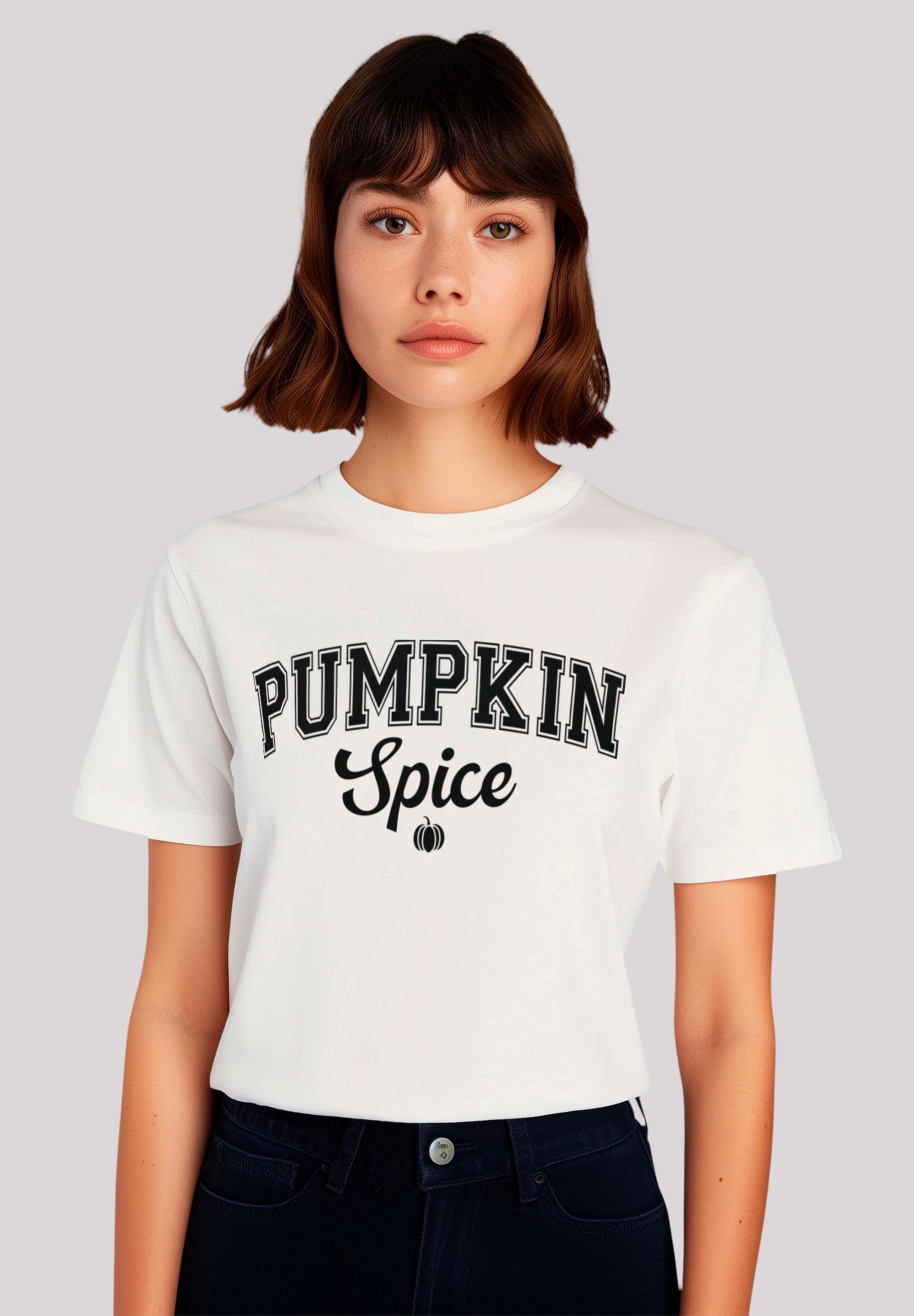 F4NT4STIC T-Shirt "Pumpkin spirce college", Premium Qualität günstig online kaufen