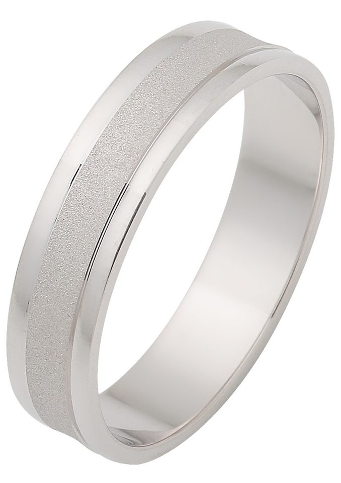Firetti Trauring »Schmuck Geschenk Hochzeit Ehering Trauring "LIEBE"«, Made in Germany - wahlweise mit oder ohne Zirkonia (synth.)