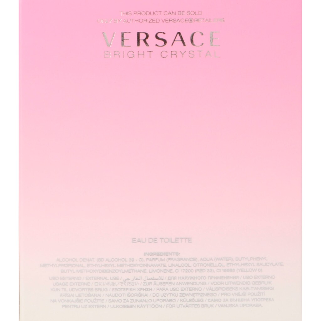 Versace Eau de Toilette »Bright Crystal«