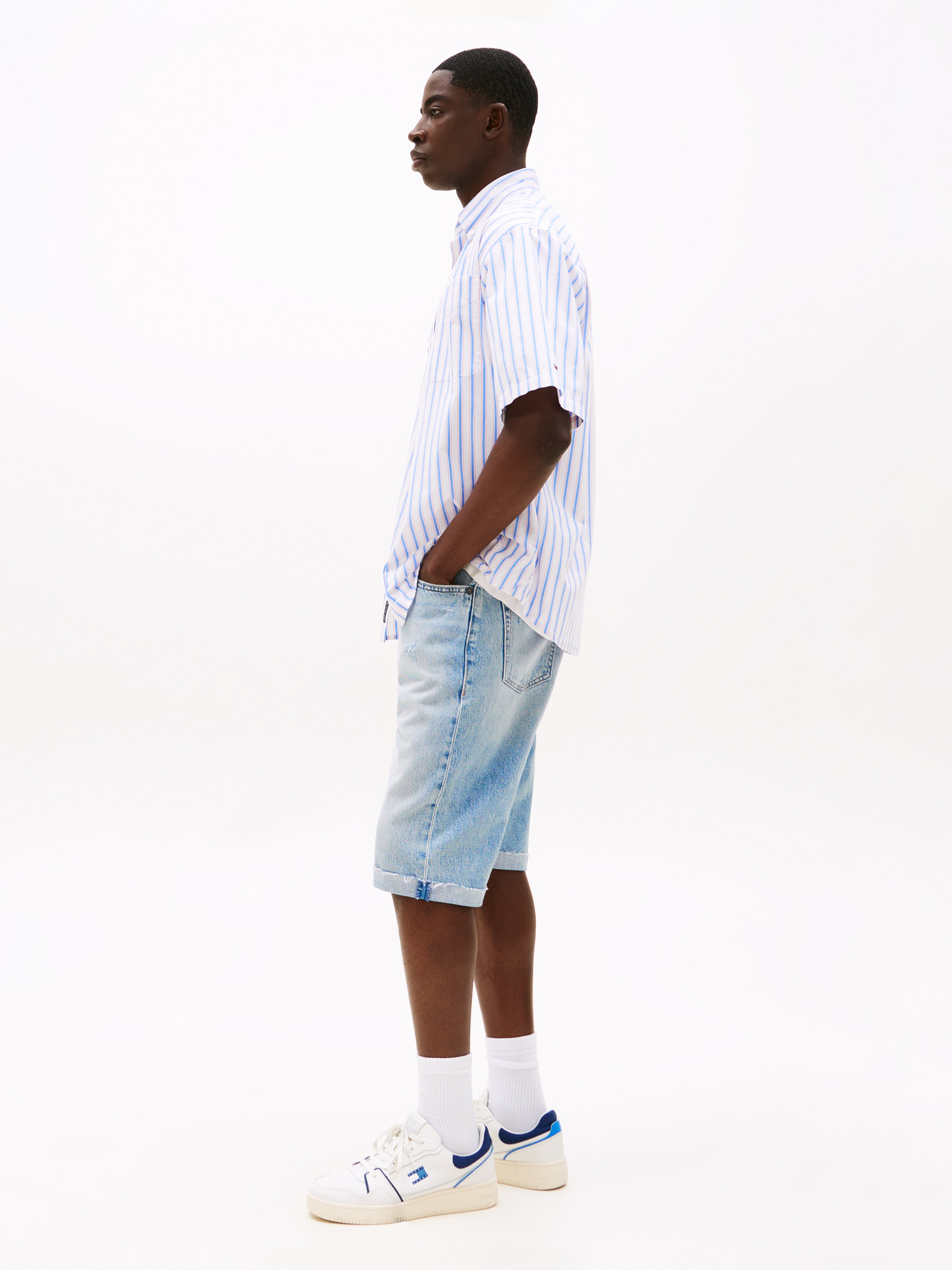 Tommy Jeans Jeansshorts "RYAN SHORT CBF", Mit Gürtelschlaufen günstig online kaufen