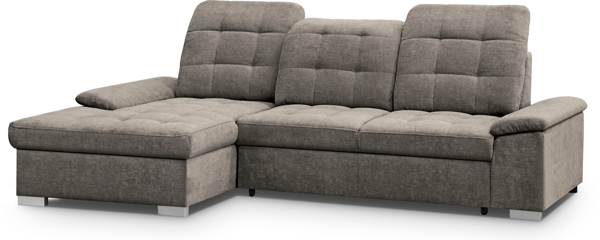 WERK2 Ecksofa "Carmen, mit Bettfunktion & Bettkasten, optional Sitztiefenve günstig online kaufen