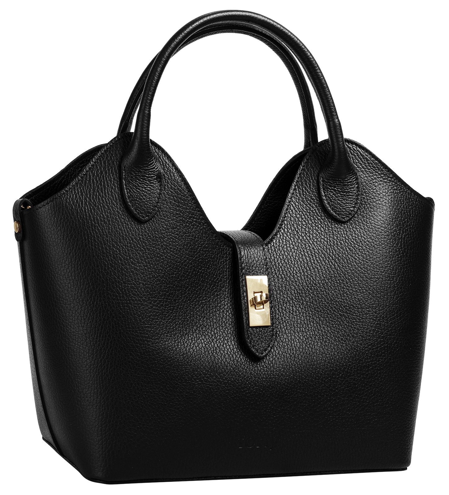 forty° Shopper »LANVERRA - M« echt Leder, Made in Italy