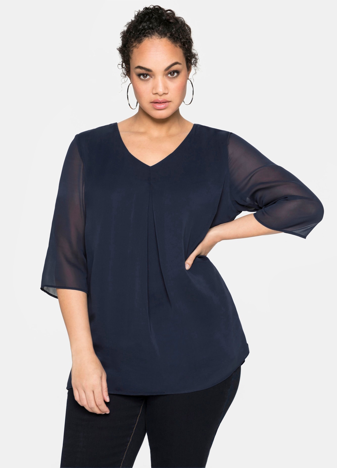 Sheego Longbluse