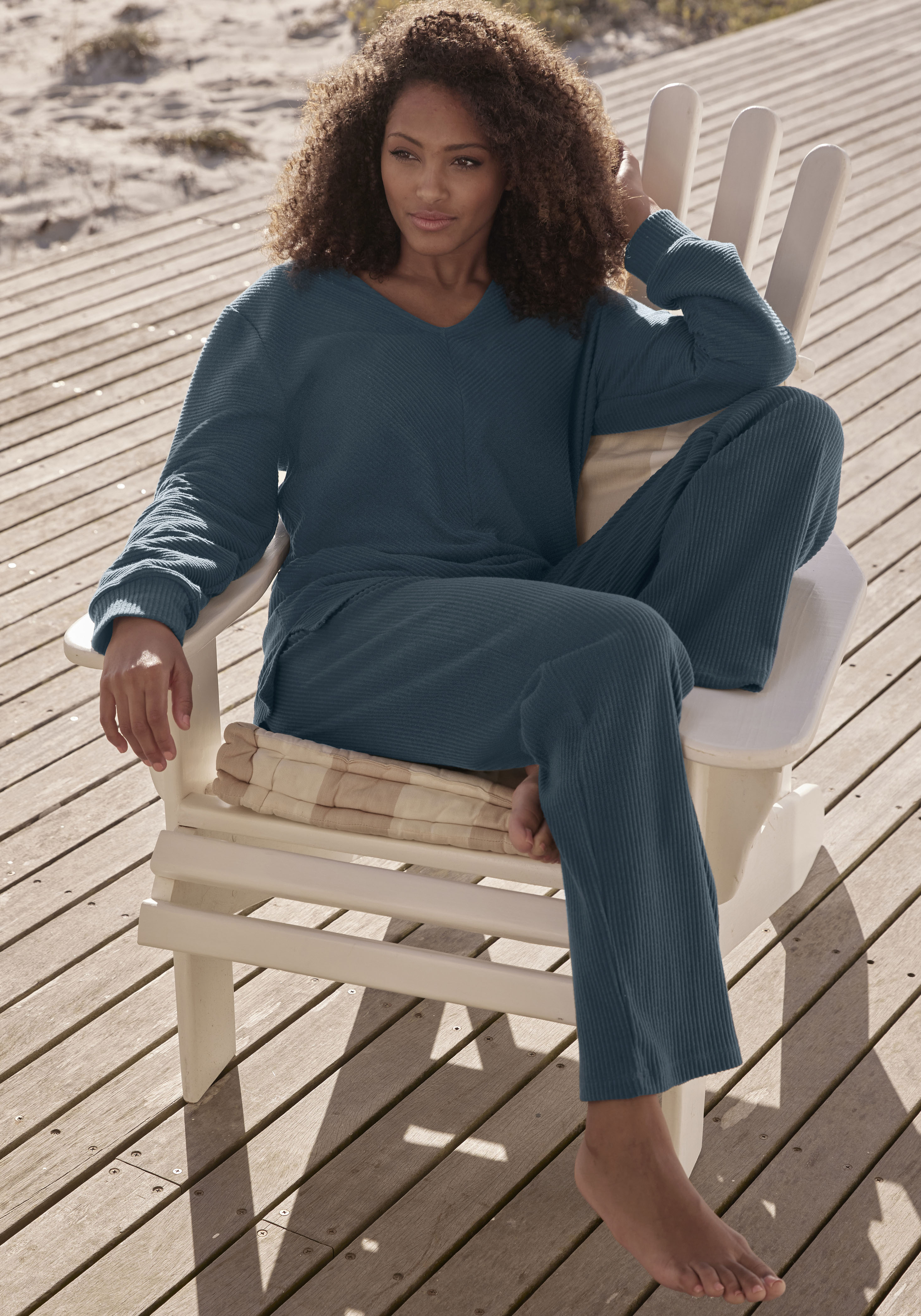 Thumbnail - s.Oliver Sweatpants, (1 tlg.), Sweathose mit seitlichen Taschen, Loungewear