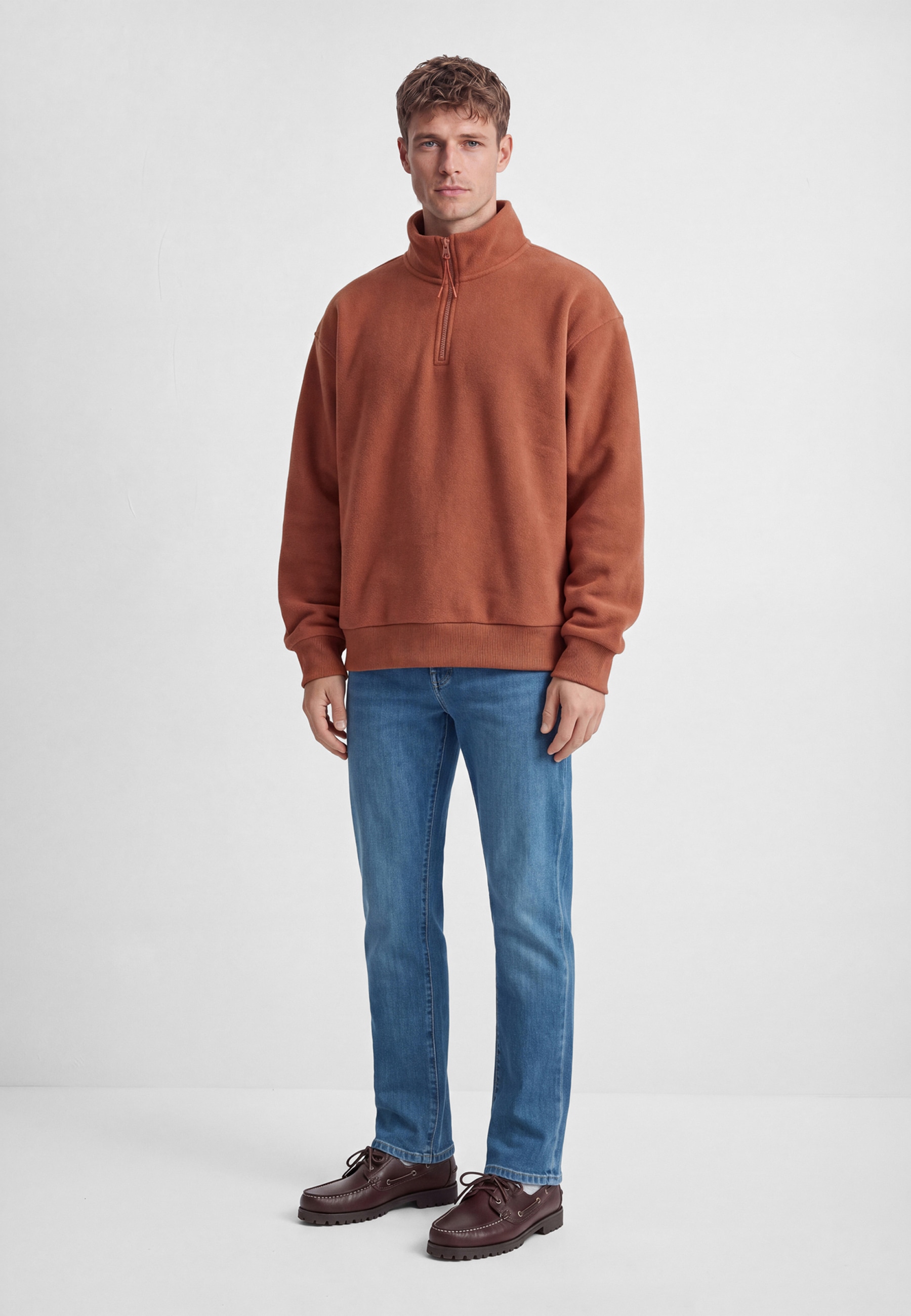Mavi Troyer »HALF ZIP SWEATSHIRT« Zip Up Sweatshirt