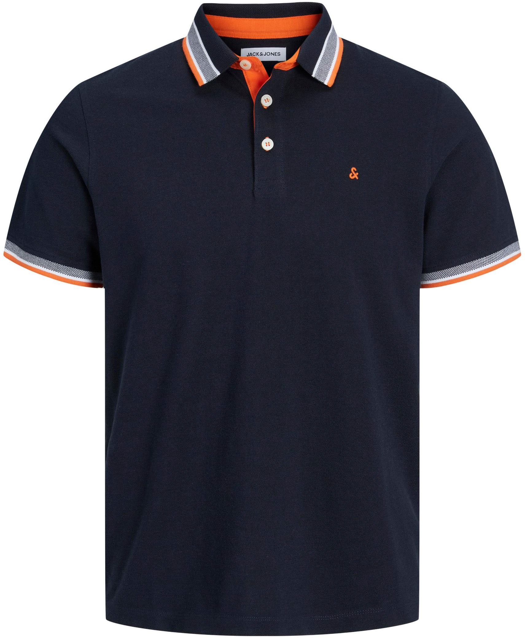 Jack & Jones Poloshirt »JJEPAULOS POLO SS NOOS«, mit Logo Stickerei