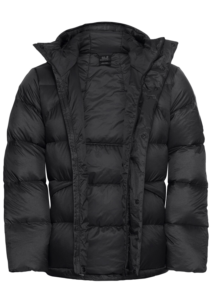 Jack Wolfskin Daunenjacke »ICY HILL JKT M RDS«, mit Kapuze