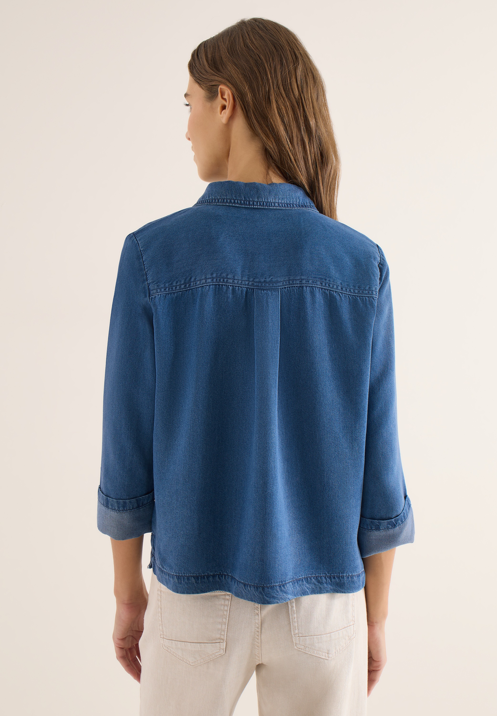 Cecil Langarmbluse in Blusen-Optik günstig online kaufen