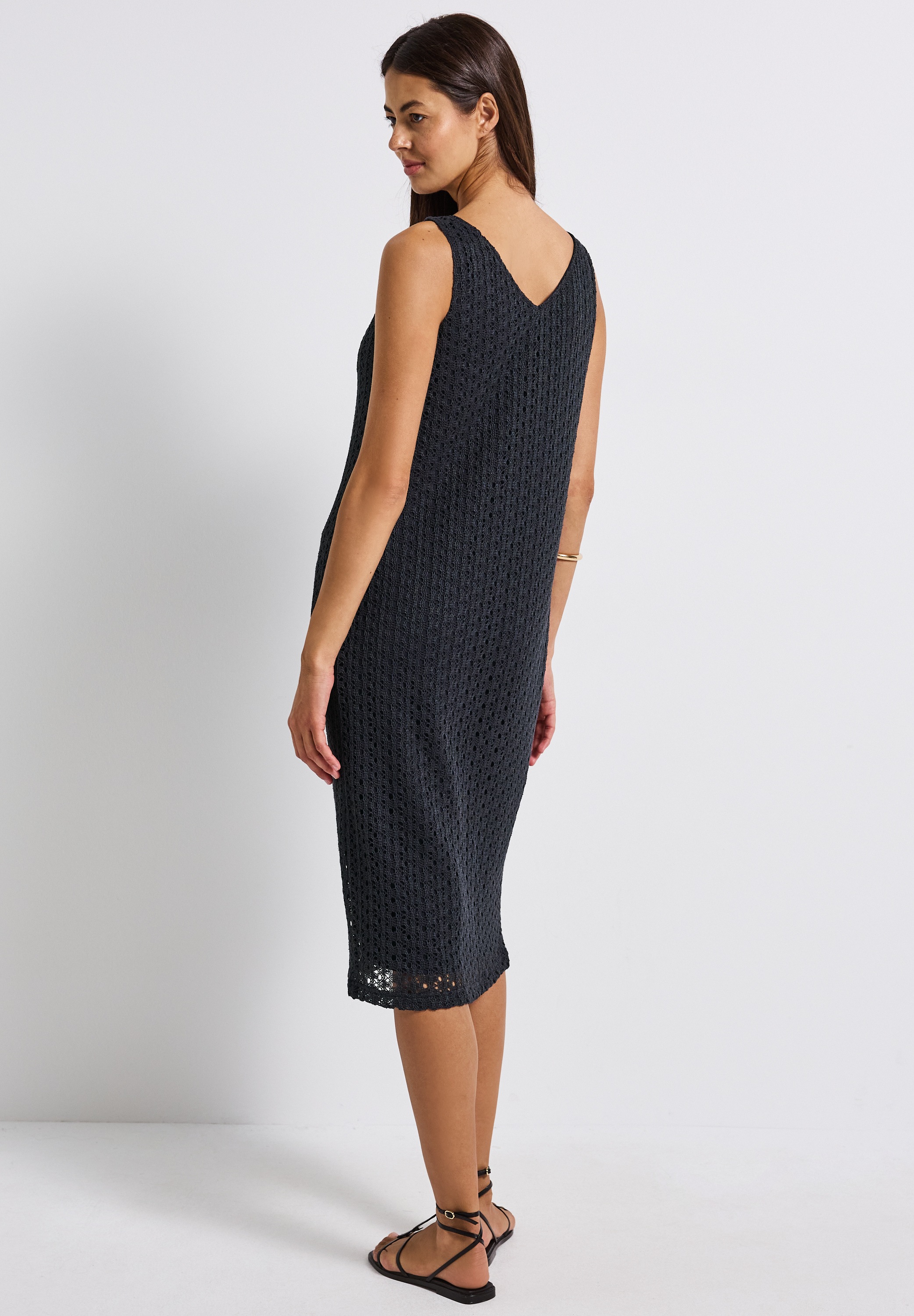 STREET ONE Sommerkleid, in Unifarbe günstig online kaufen
