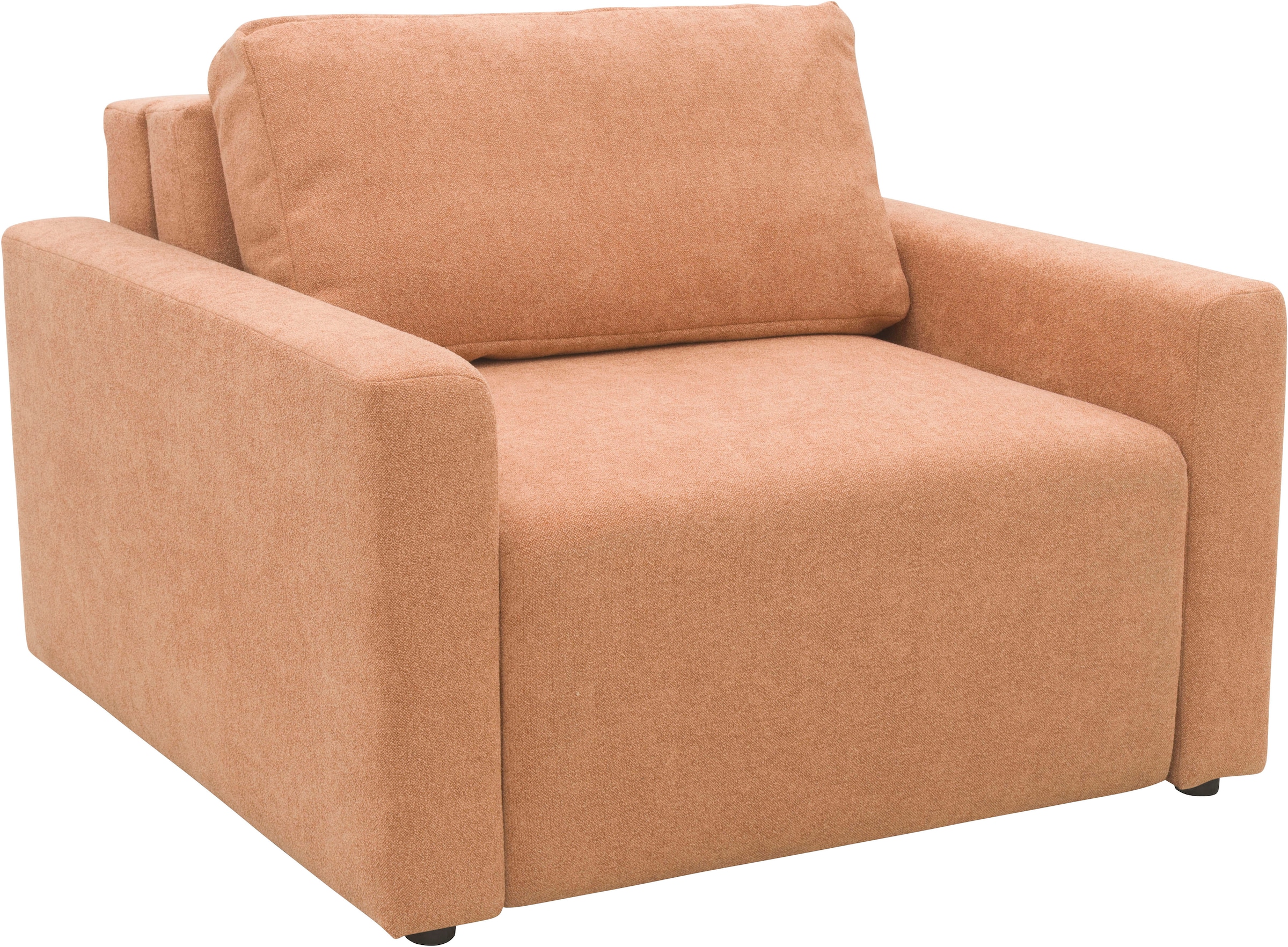 DOMO collection Sessel »700029 ausklappbar zur Schlaffunktion, mit Rückenkissen«