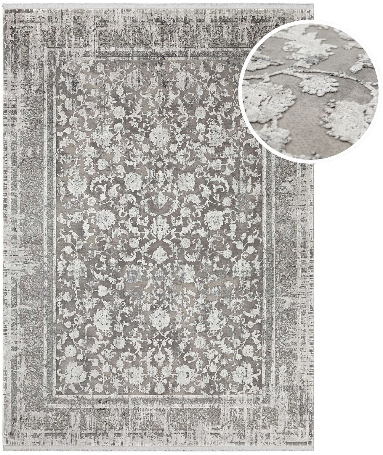 Wecon home Teppich "Upperground Bazaar" rechteckig 6 mm Höhe Wohnzimmer, Vi günstig online kaufen