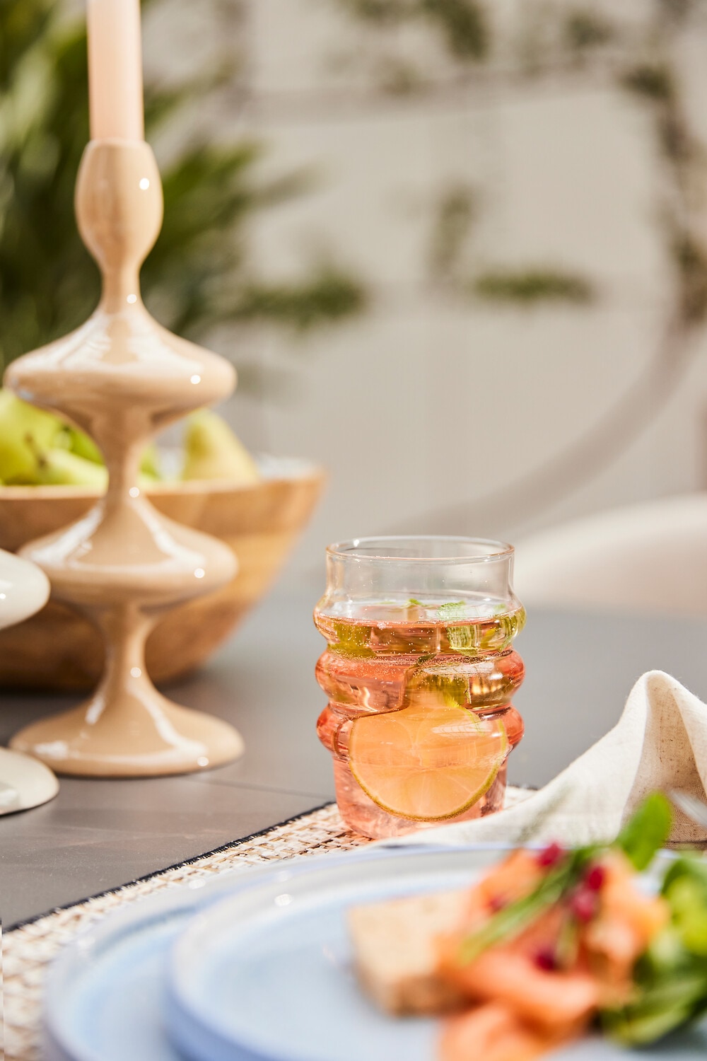 LEONARDO Gläser-Set »Trinkglas SOLE, 350 ml, 6er-Set« mit modernem Bubble-Design