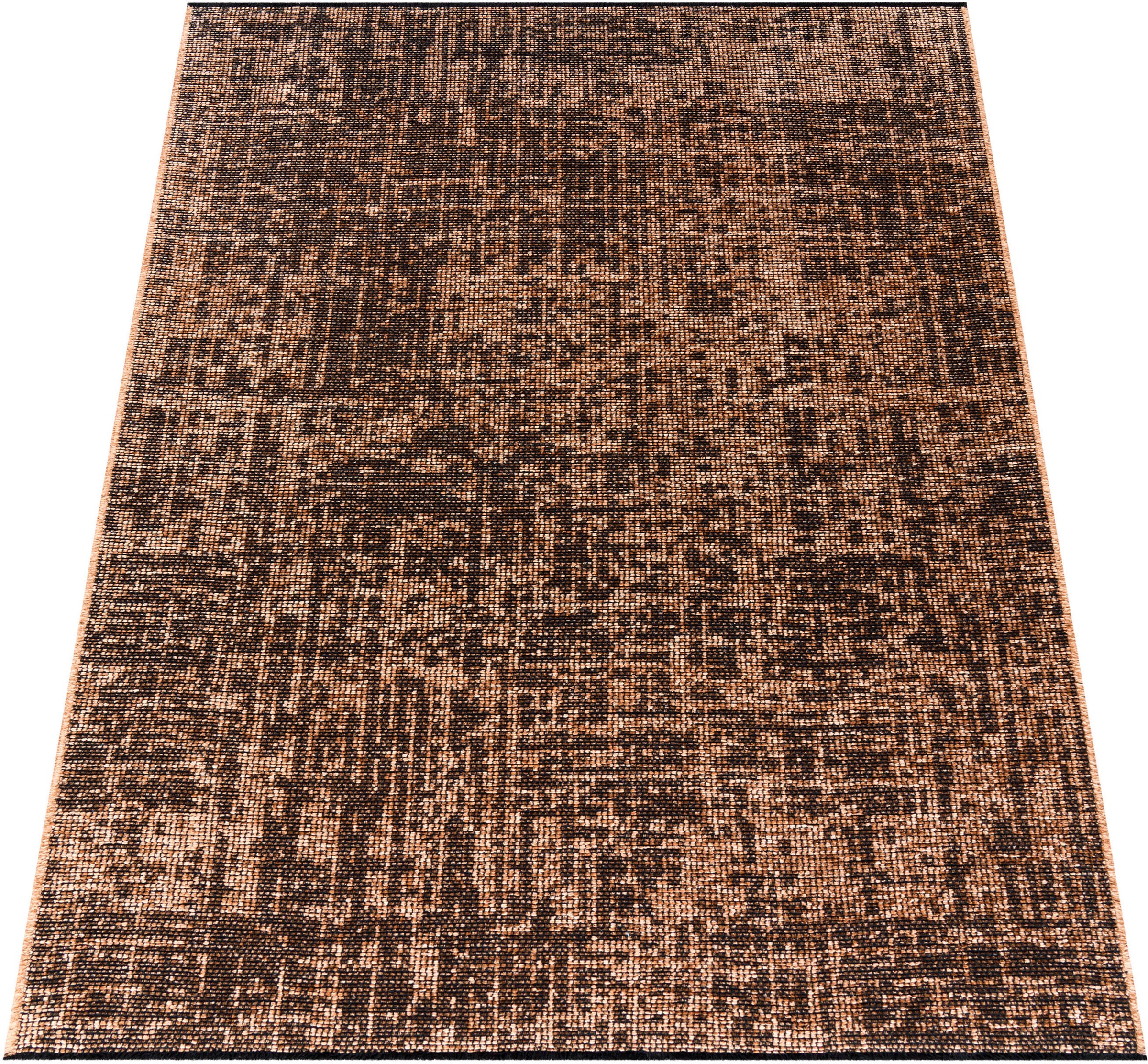 Paco Home Teppich "Melbourne 690" rechteckig 4 mm Höhe Flachgewebe, moderne günstig online kaufen
