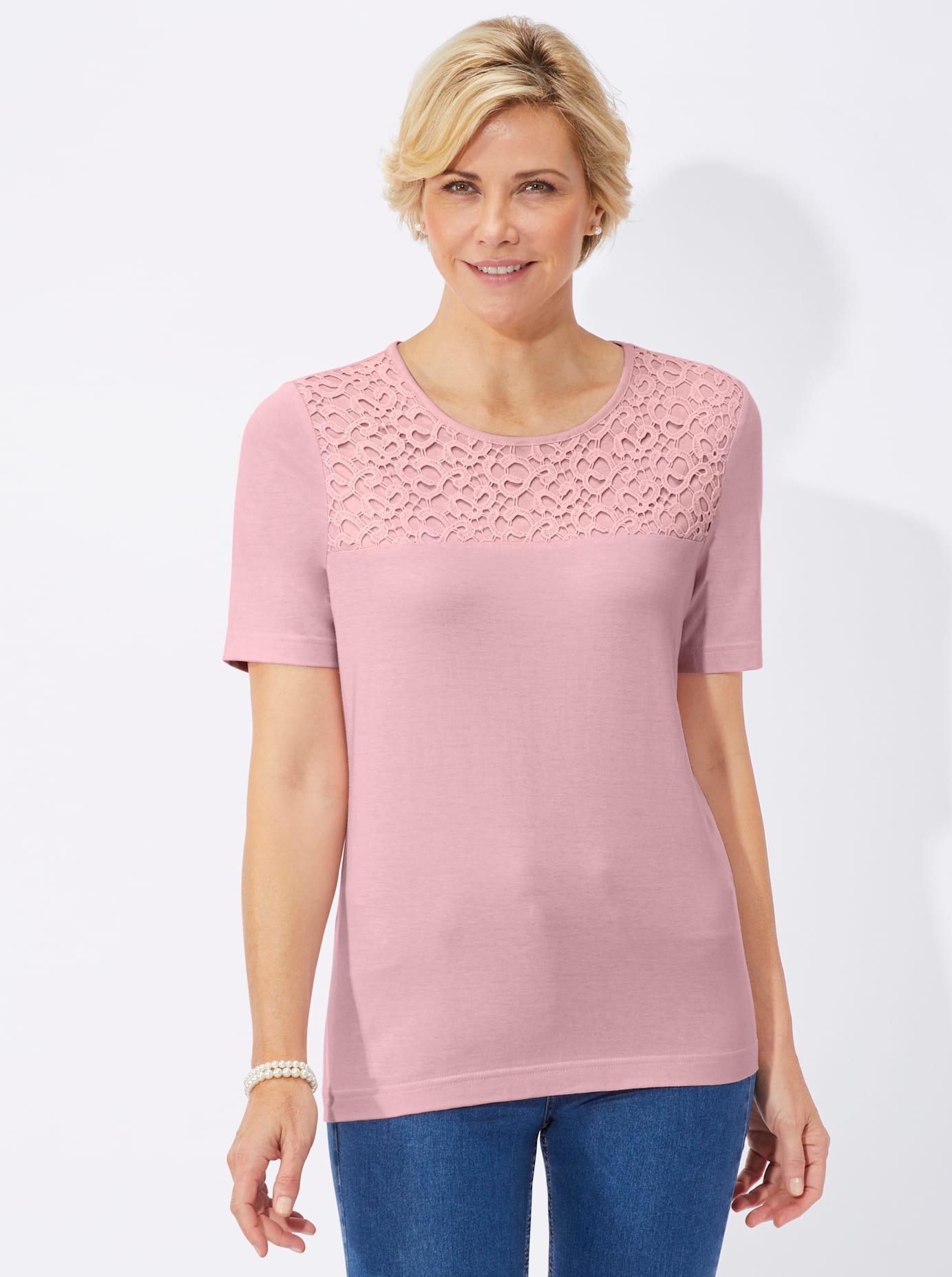 Classic Spitzenshirt "Shirt" 1 Stk. tlg. günstig online kaufen