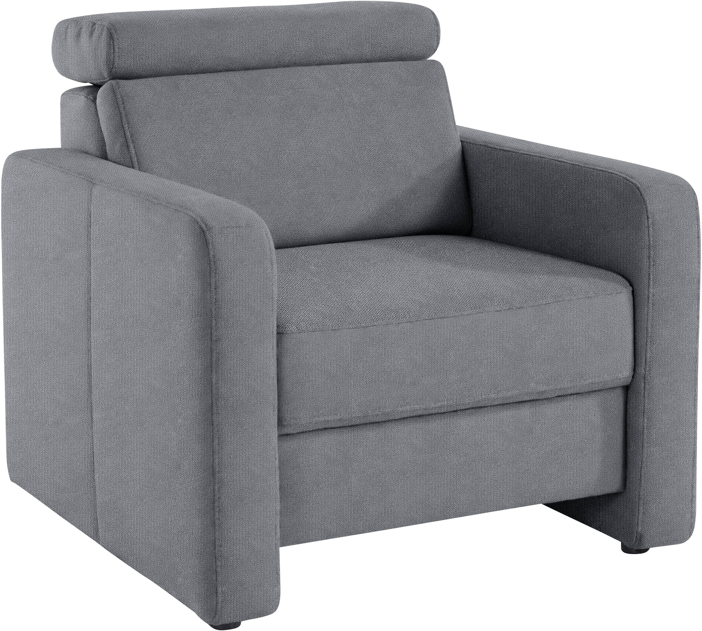 Thumbnail - sit&more Sessel "Bologna" mit Federkern, inklusive Kopfteilverstellung